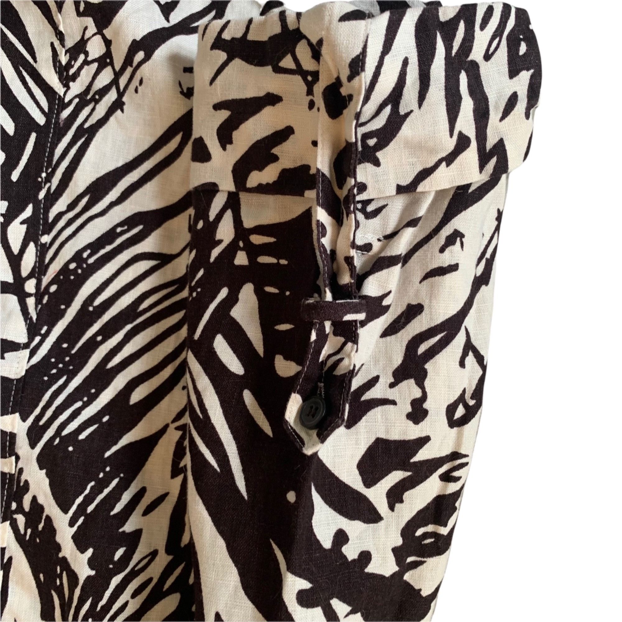 Laura Ashley Laura Ashley Abstract Art To Wear 100% Linen Tunic M Size M / US 6-8 / IT 42-44 - 5 Thumbnail