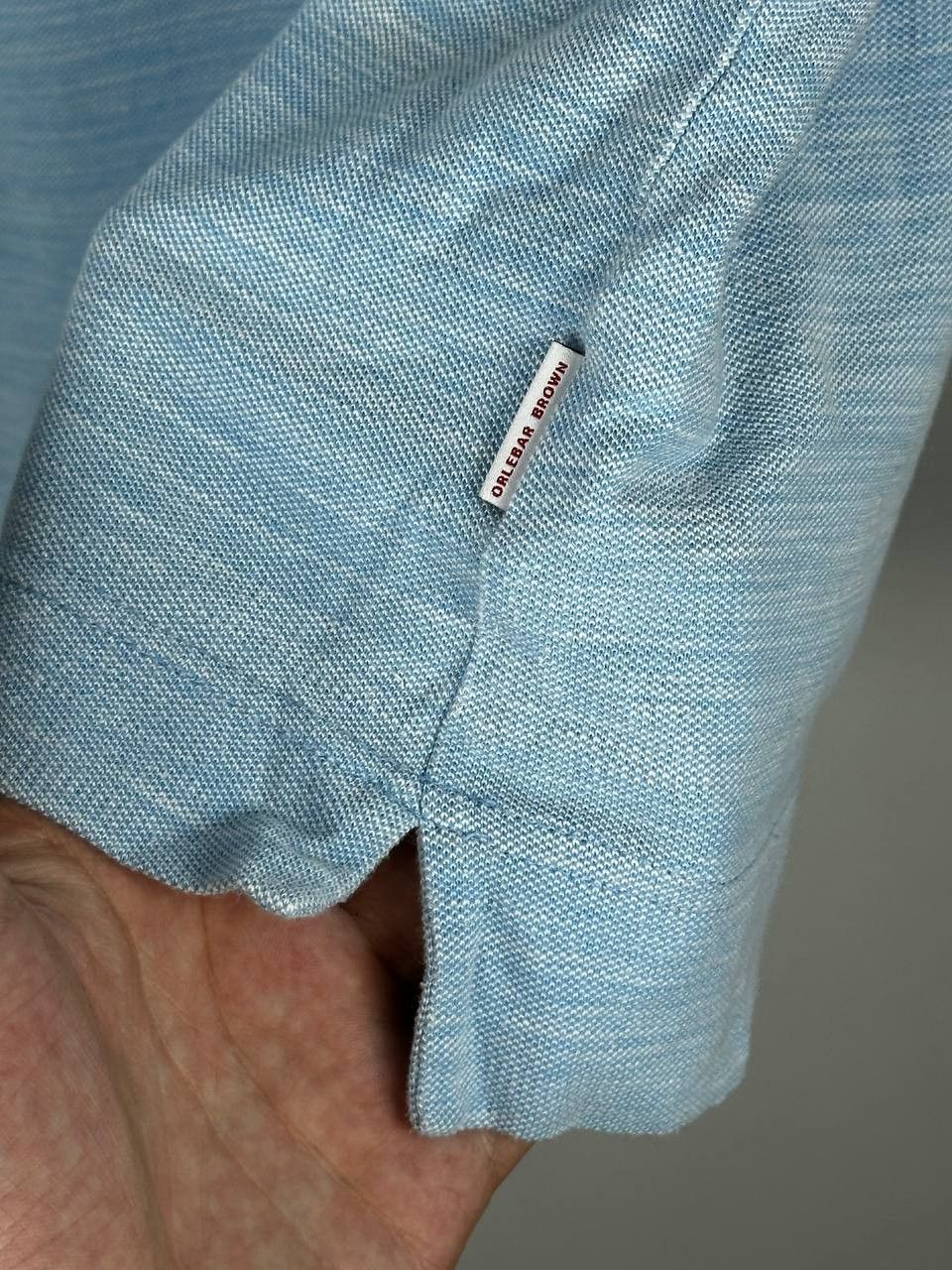 Orlebar Brown Orlebar Brown Blue Luxury Camp Collar Polo T Shirt Size US L / EU 52-54 / 3 - 9 Thumbnail