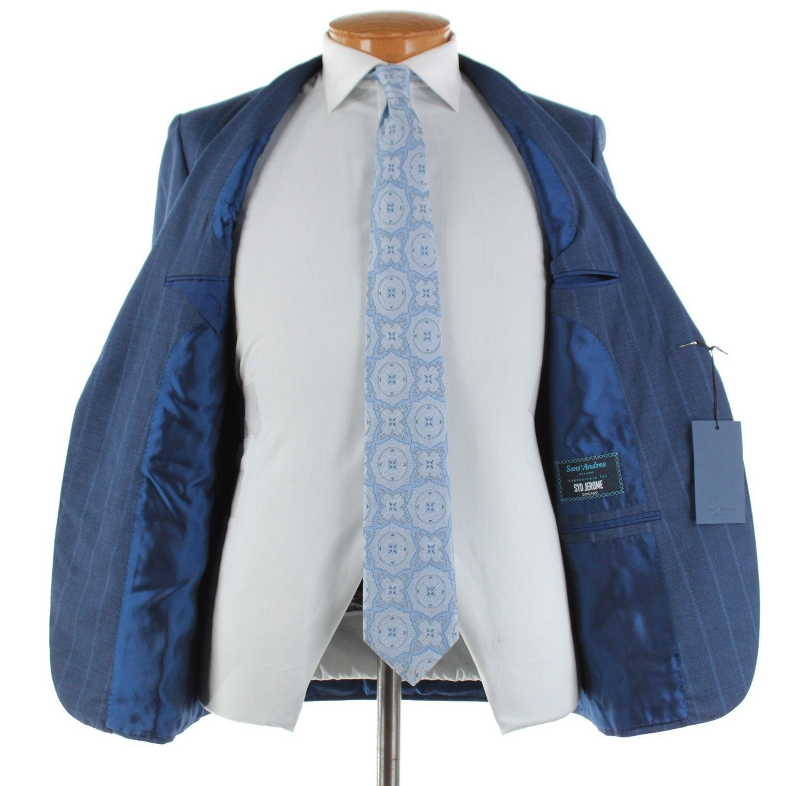 Other Sant'Andrea Suit Size US 36 Regular in Blue Size 36R - 8 Thumbnail