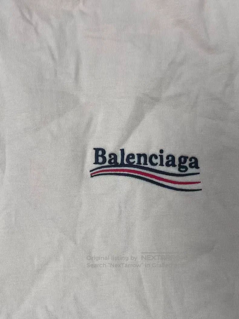 Balenciaga Balenciaga Alphabet Logo Printed Round Neck Short Sleeve T Size US S / EU 44-46 / 1 - 3 Thumbnail
