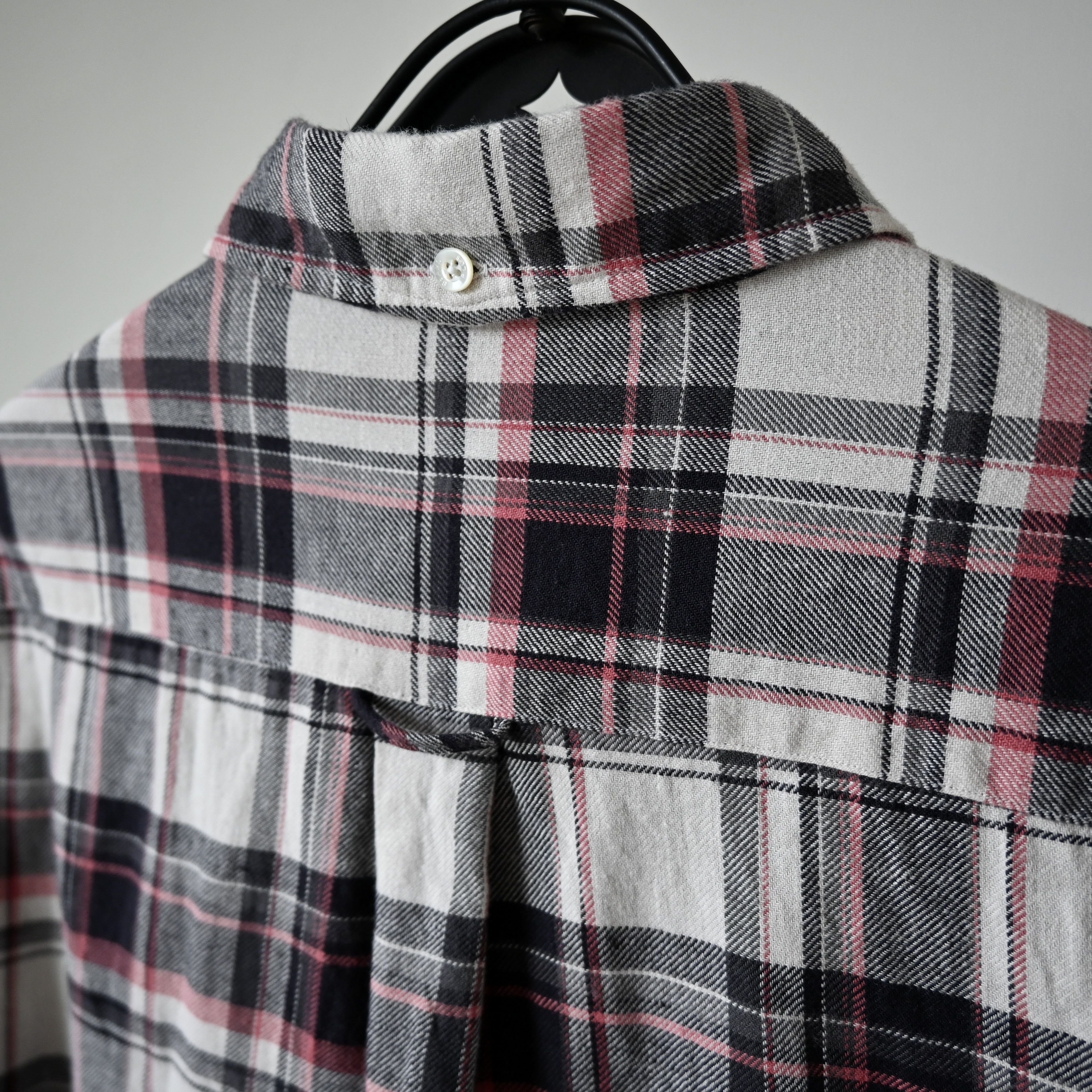 Beams Plus BEAMS Plus 85/15 cotton linen plaid shirt made in Japan Size US M / EU 48-50 / 2 - 4 Thumbnail