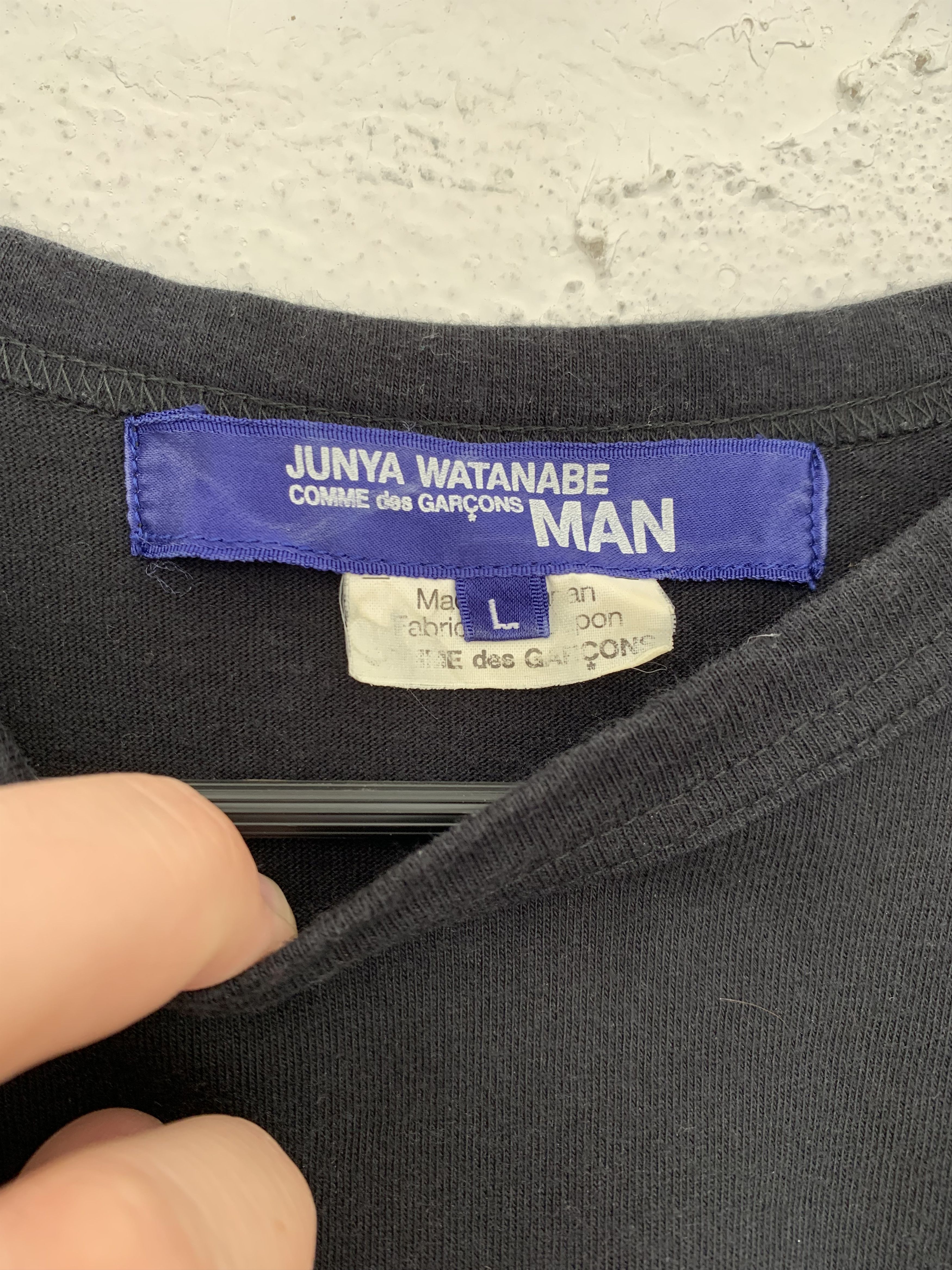 Comme des Garcons × Junya Watanabe COMME DES GARÇONS X JUNYA WATANABE T-SHIRT Size US L / EU 52-54 / 3 - 5 Thumbnail