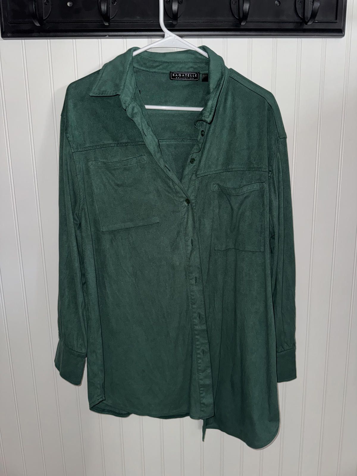 Other Bagatelle Collection Green Long Sleeve Shirt - Size Large Size L / US 10 / IT 46 - 1 Thumbnail