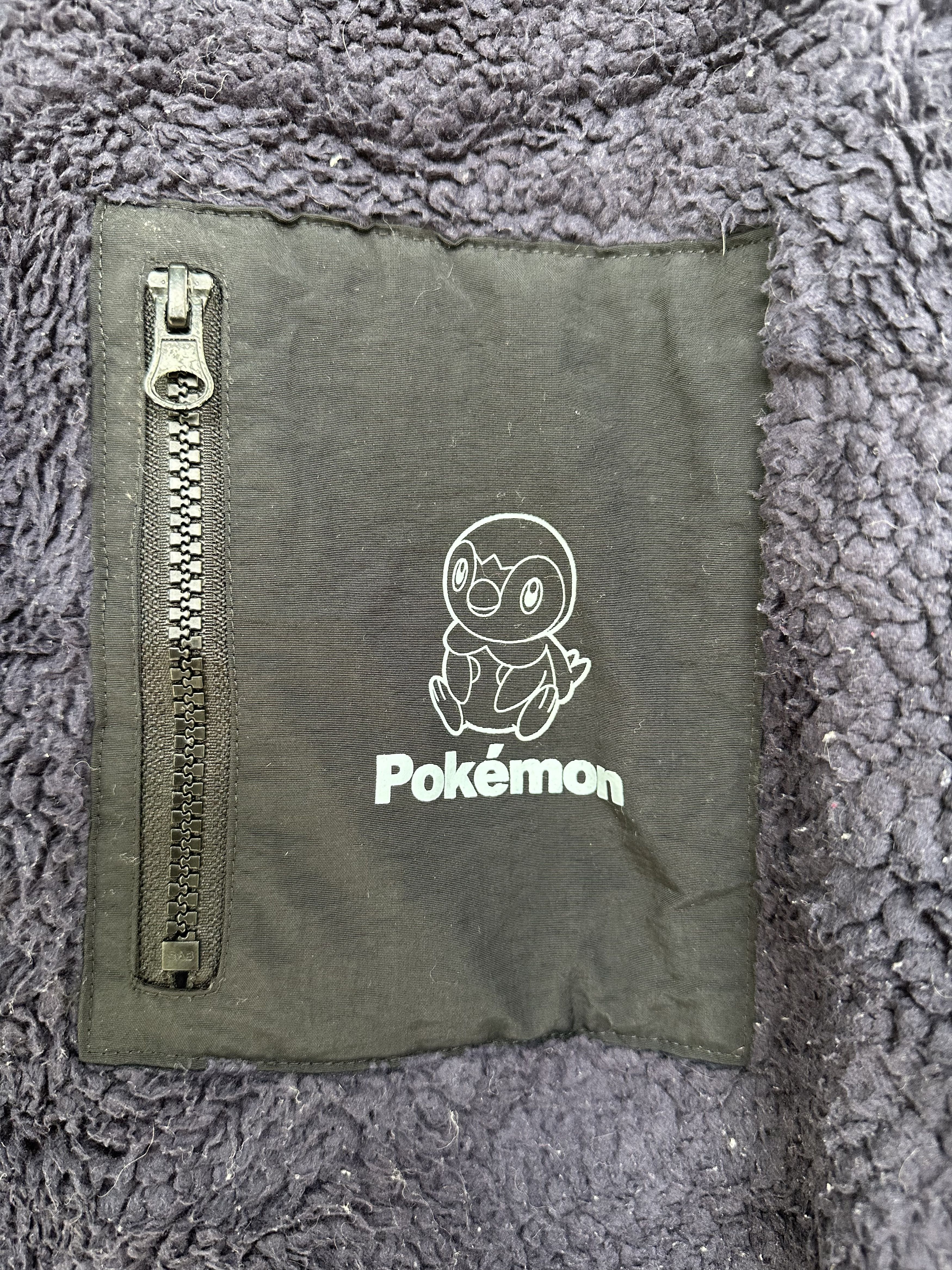 GU Vintage Pokemon X GU Fleece Sweater Size US L / EU 52-54 / 3 - 4 Thumbnail
