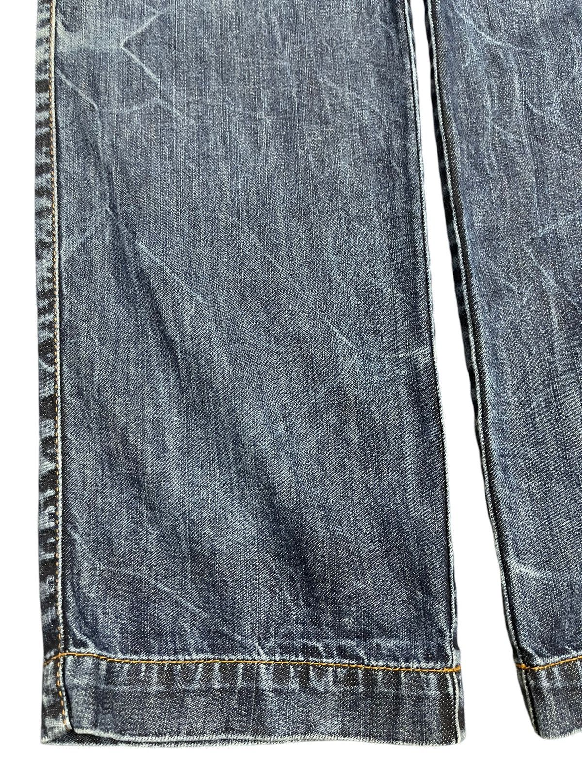 Dolce & Gabbana Vintage Dolce Gabbana Blue Faded Wash Distress Jeans Size US 35 - 6 Thumbnail