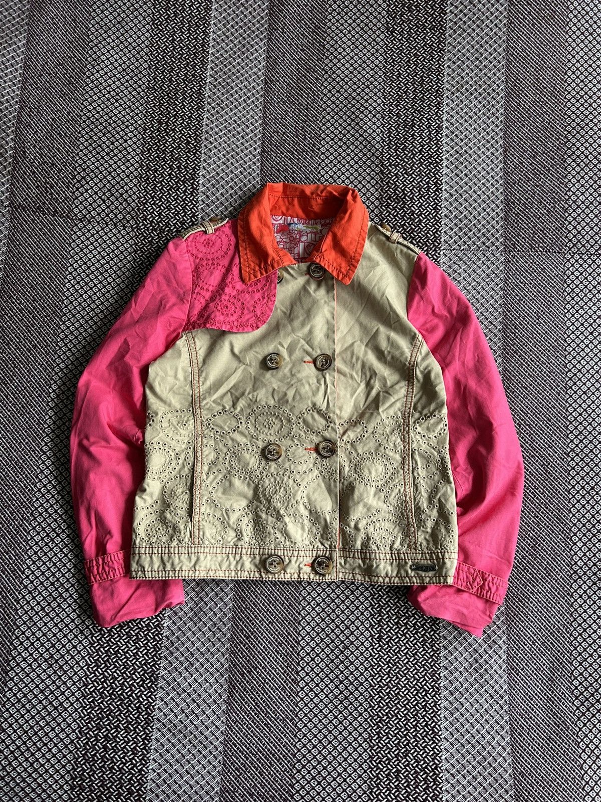 Desigual Vintage Desigual Women Jacket Size 42 Streetwear Solid Style Size M / US 6-8 / IT 42-44 - 1 Thumbnail