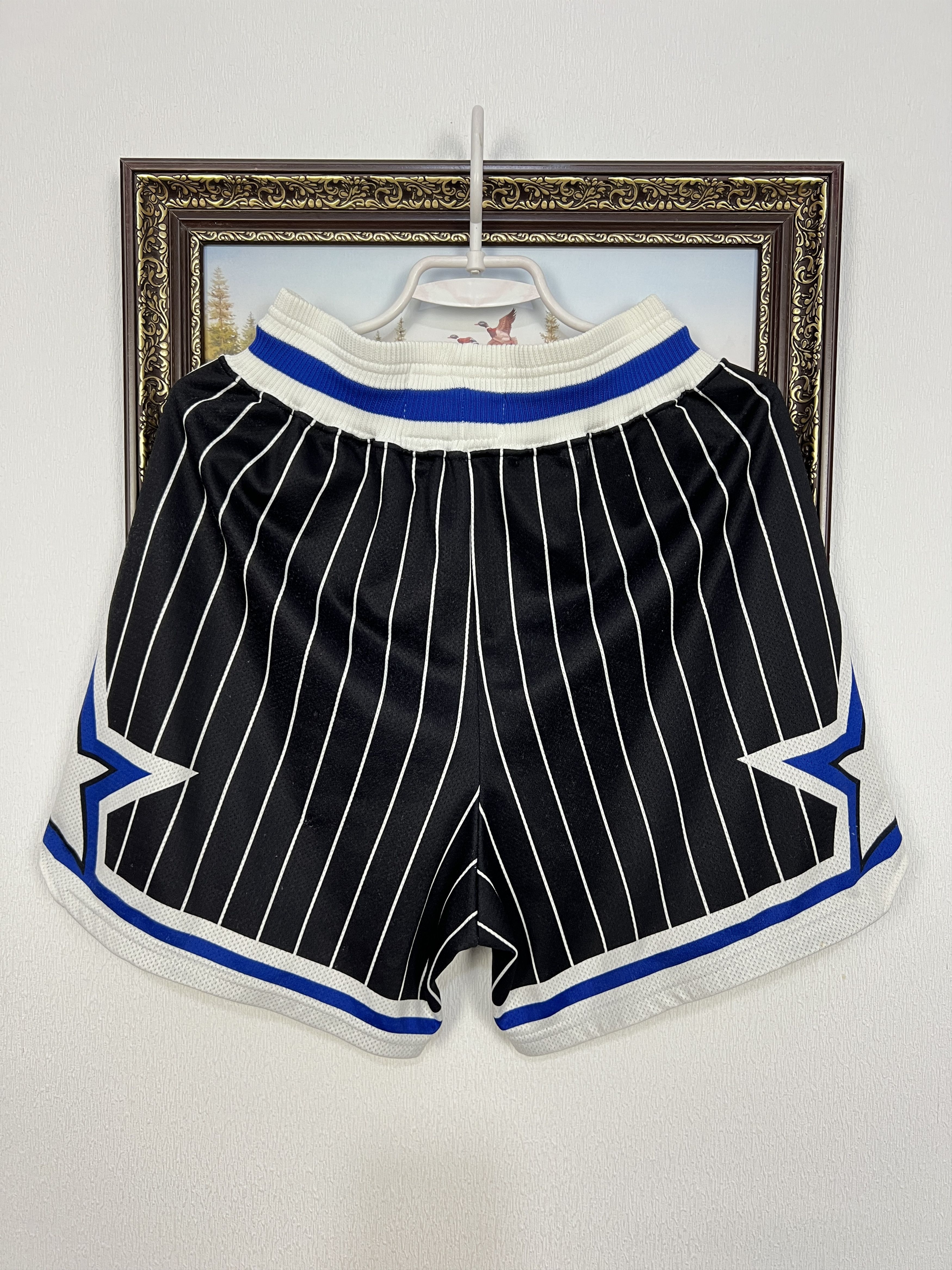 Champion Vintage 90's Champion Orlando Magic Basketball NBA Shorts Size US 30 / EU 46 - 12 Thumbnail