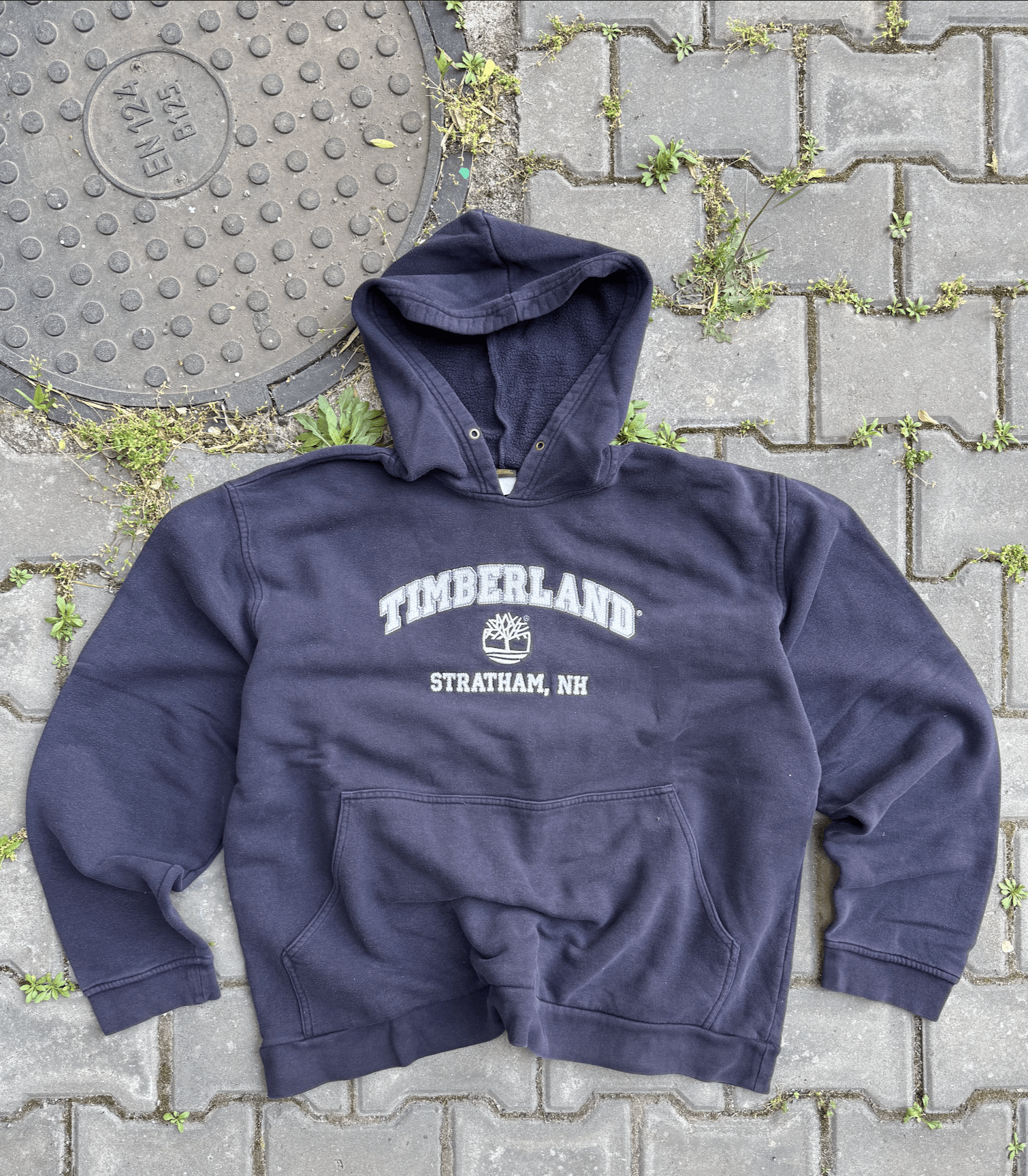 Timberland Vintage Timberland 90s Blue Hoodie Size XXL Size US XXL / EU 58 / 5 - 1 Thumbnail