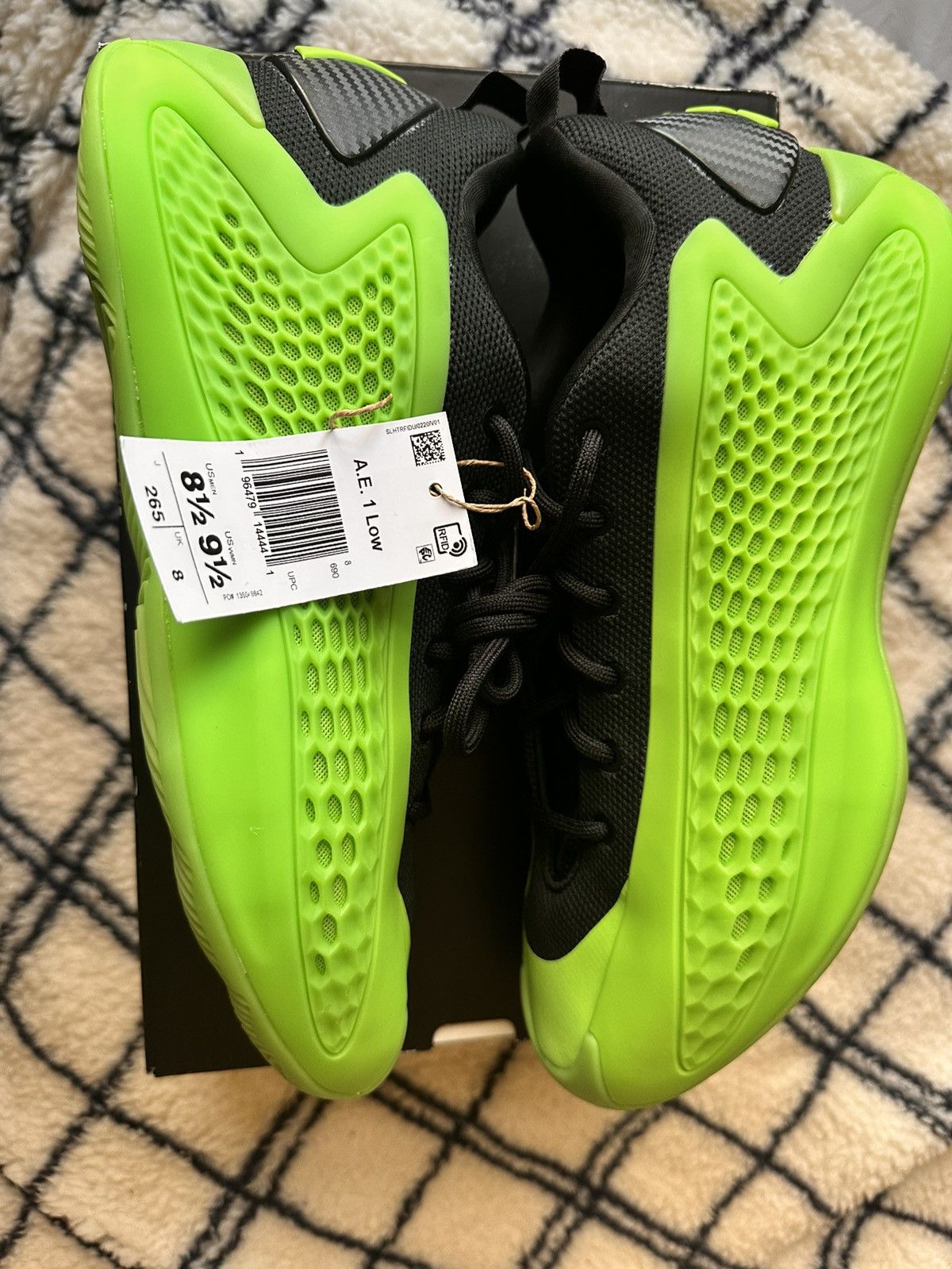 Adidas Adidas AE 1 Low 'Slime' 8.5 Size US 8.5 / EU 41-42 - 3 Thumbnail