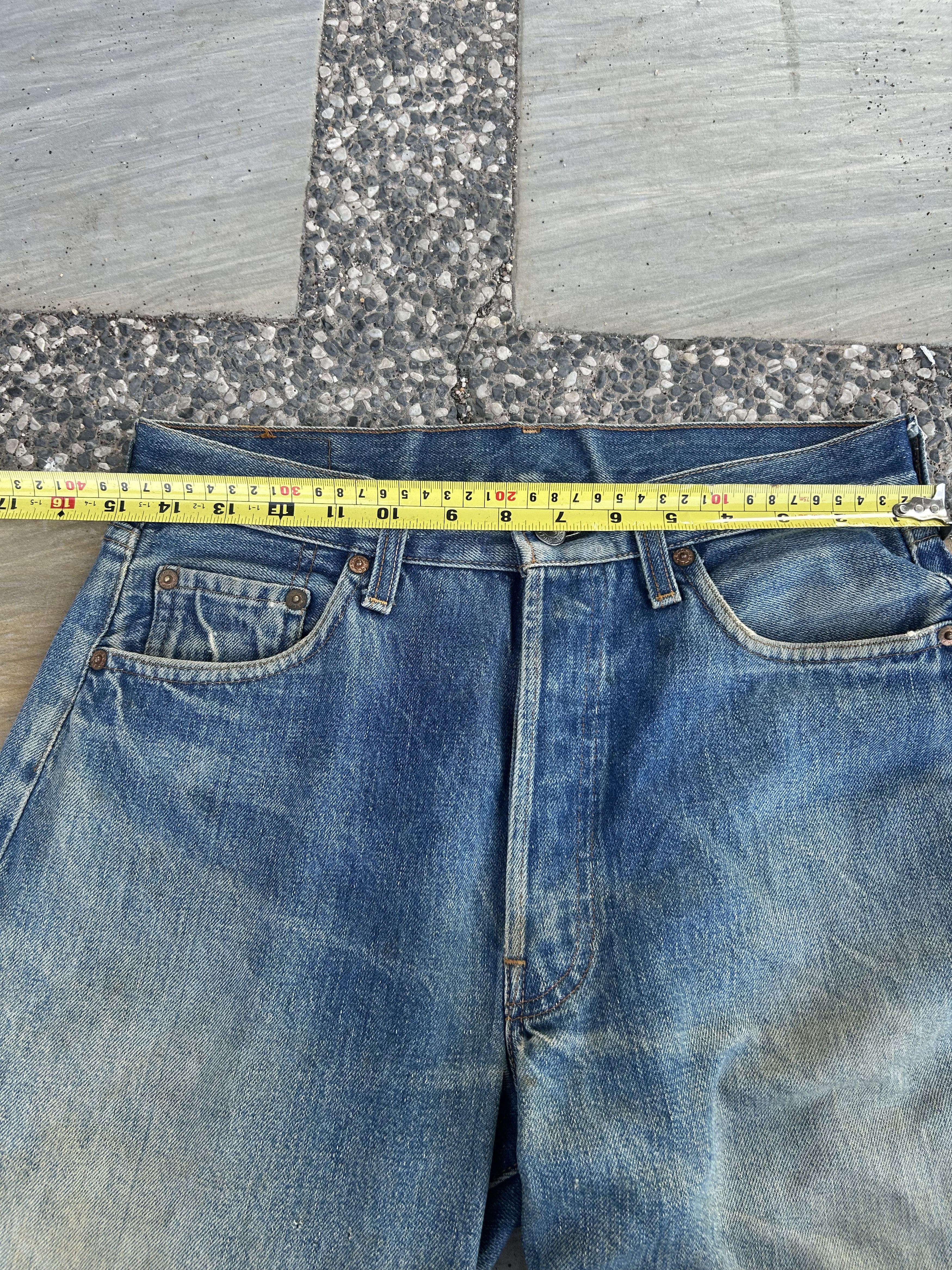 Levi's Vintage Clothing Trashed distressed vintage Levis Big E Lvc 110years Size US 30 / EU 46 - 7 Thumbnail