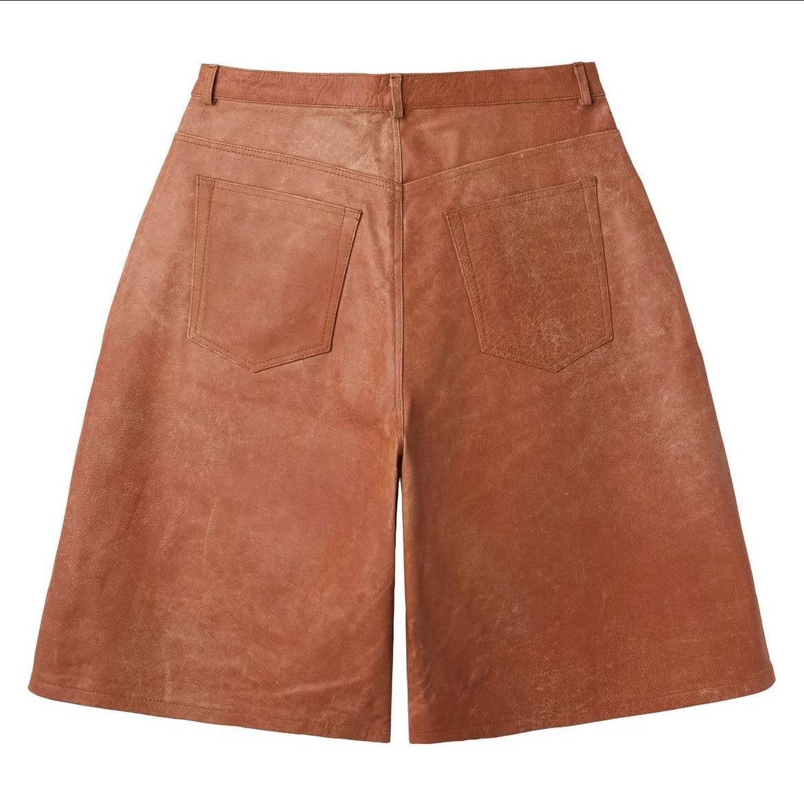The GV Gallery MOJAVE LEATHER SHORTS Size US 29 - 2 Thumbnail