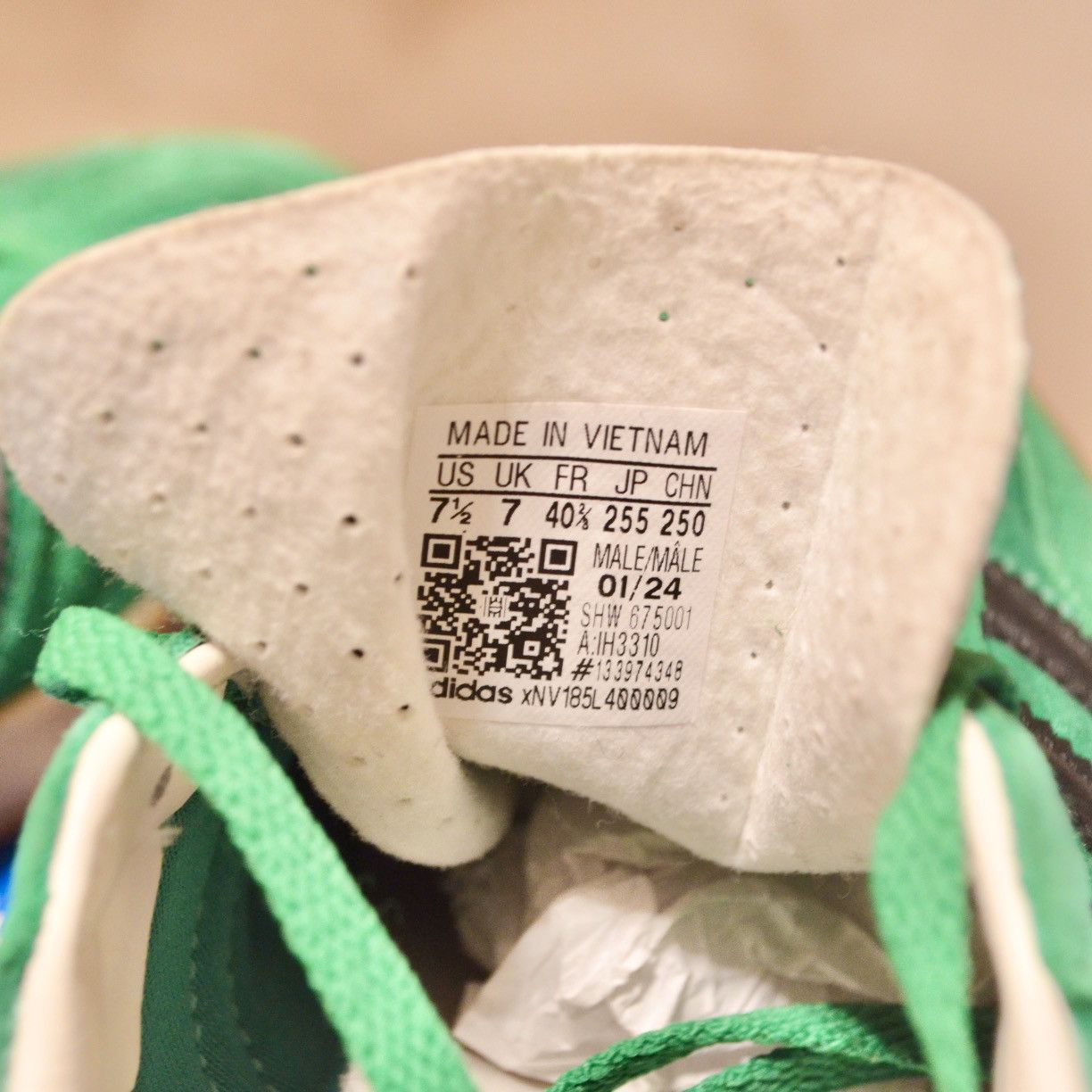 Adidas × size? NEW - Size 7.5 US Adidas x size? Gazelle Indoor Green Yellow Size US 7.5 / EU 40-41 - 20 Thumbnail