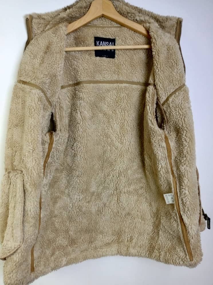 Japanese Brand × Kansai Yamamoto × Vintage Kansai Jeans Vintage Leather Jacket Size US M / EU 48-50 / 2 - 3 Thumbnail