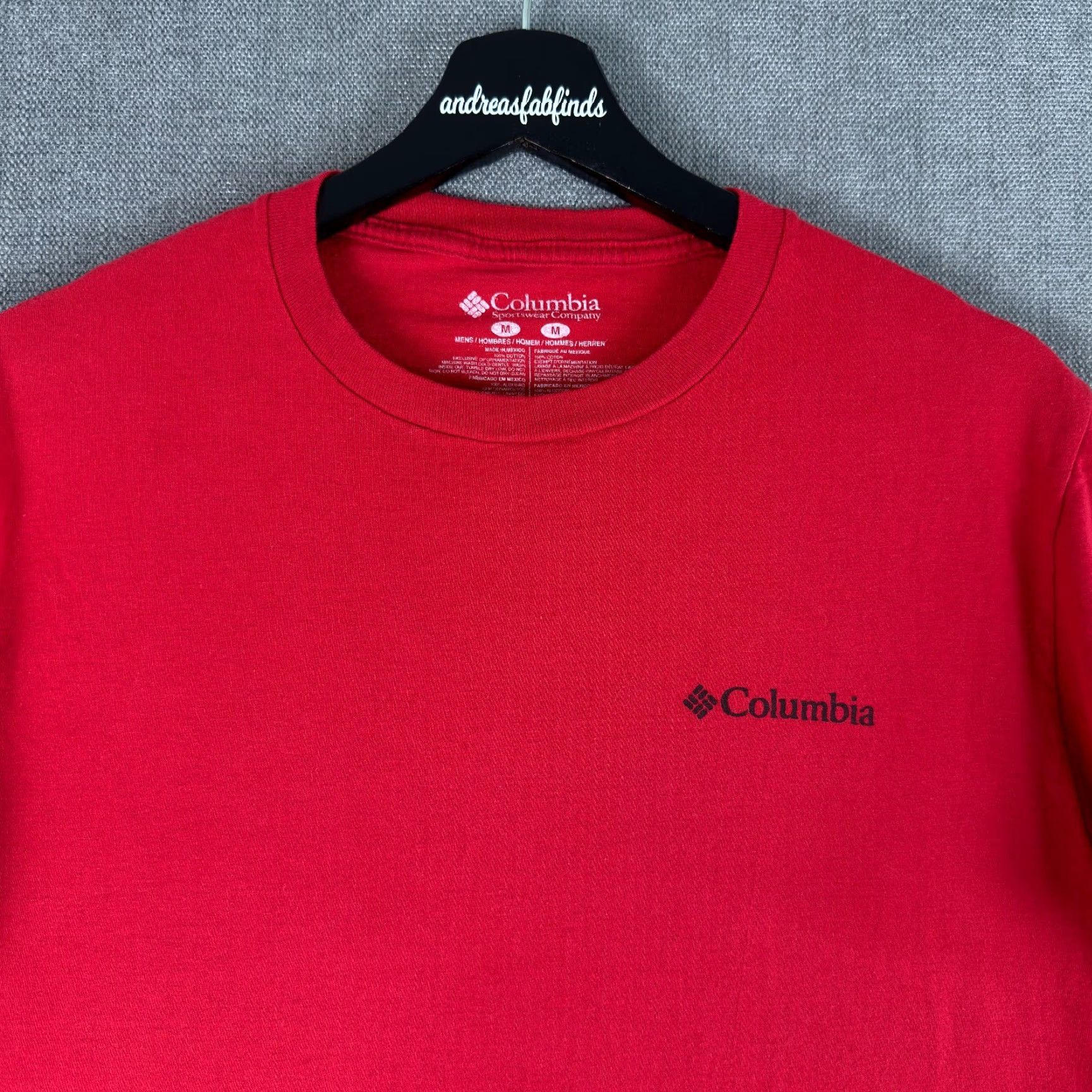 Vintage Columbia Shirt Mens M Red Not All Who Wander Are Lost Hiking Outdoor Mountain T-Shirt Casual Logo, Outdoor, All Seasons Mens Size US M / EU 48-50 / 2 - 6 Thumbnail