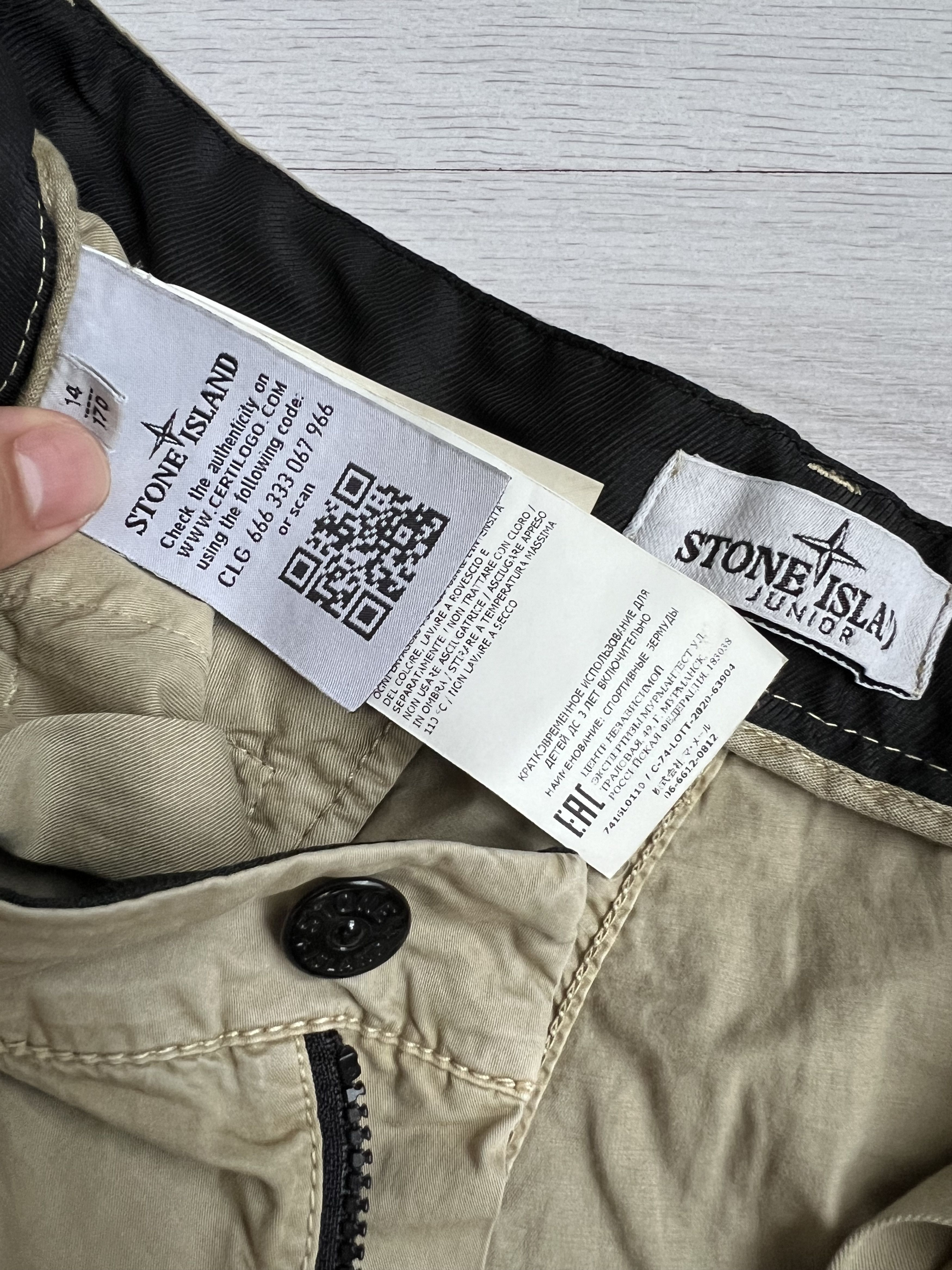 Stone Island Stone Island Cargo Shorts Size US 27 - 4 Thumbnail