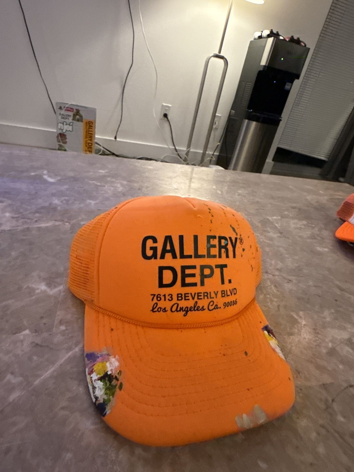 Gallery Dept Orange Trucker Hat
