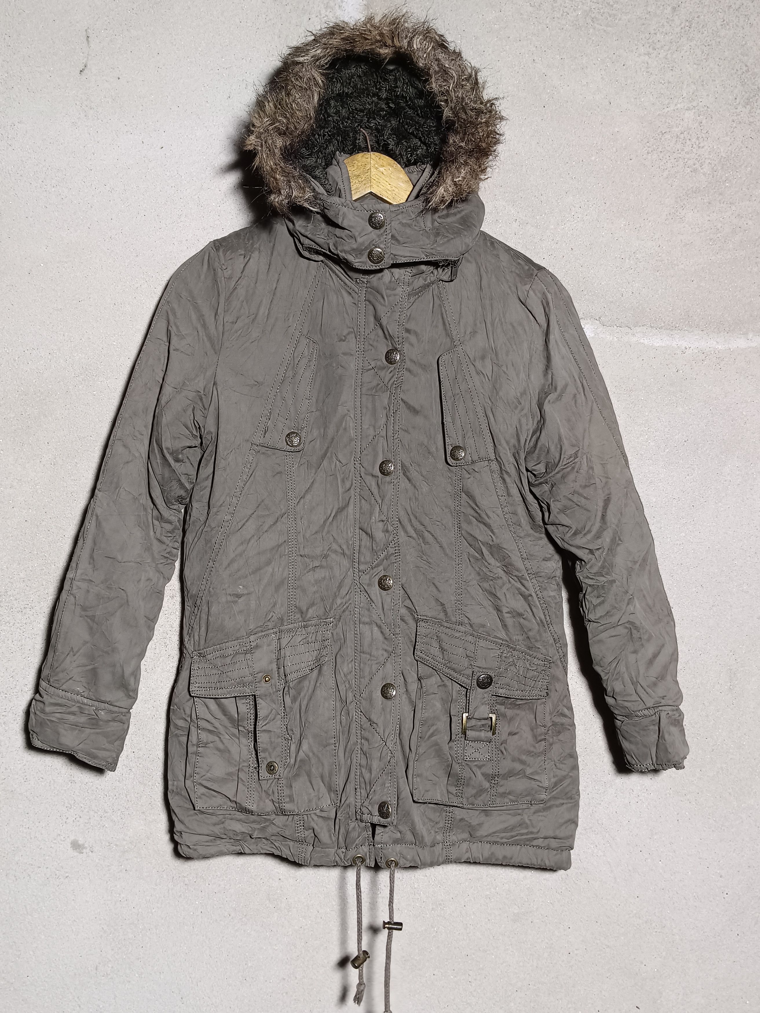 14th Addiction × If Six Was Nine × Le Grande Bleu (L.G.B.) Sky Bomber Fur Hoodie Jacket Size US M / EU 48-50 / 2 - 1 Thumbnail