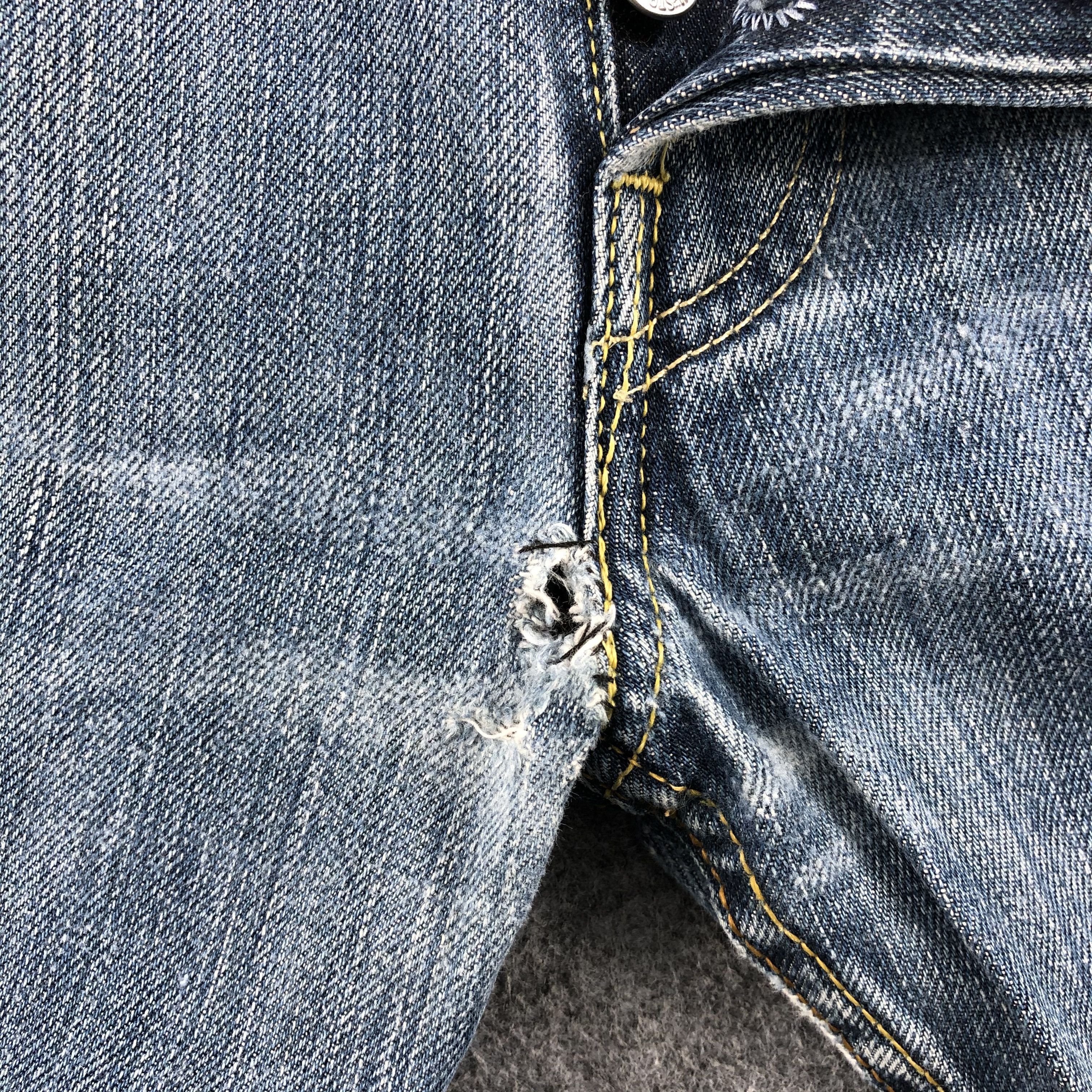 Levi's Vintage Blue Wash Levis 501 Jeans-J1421 Size US 36 / EU 52 - 9 Thumbnail