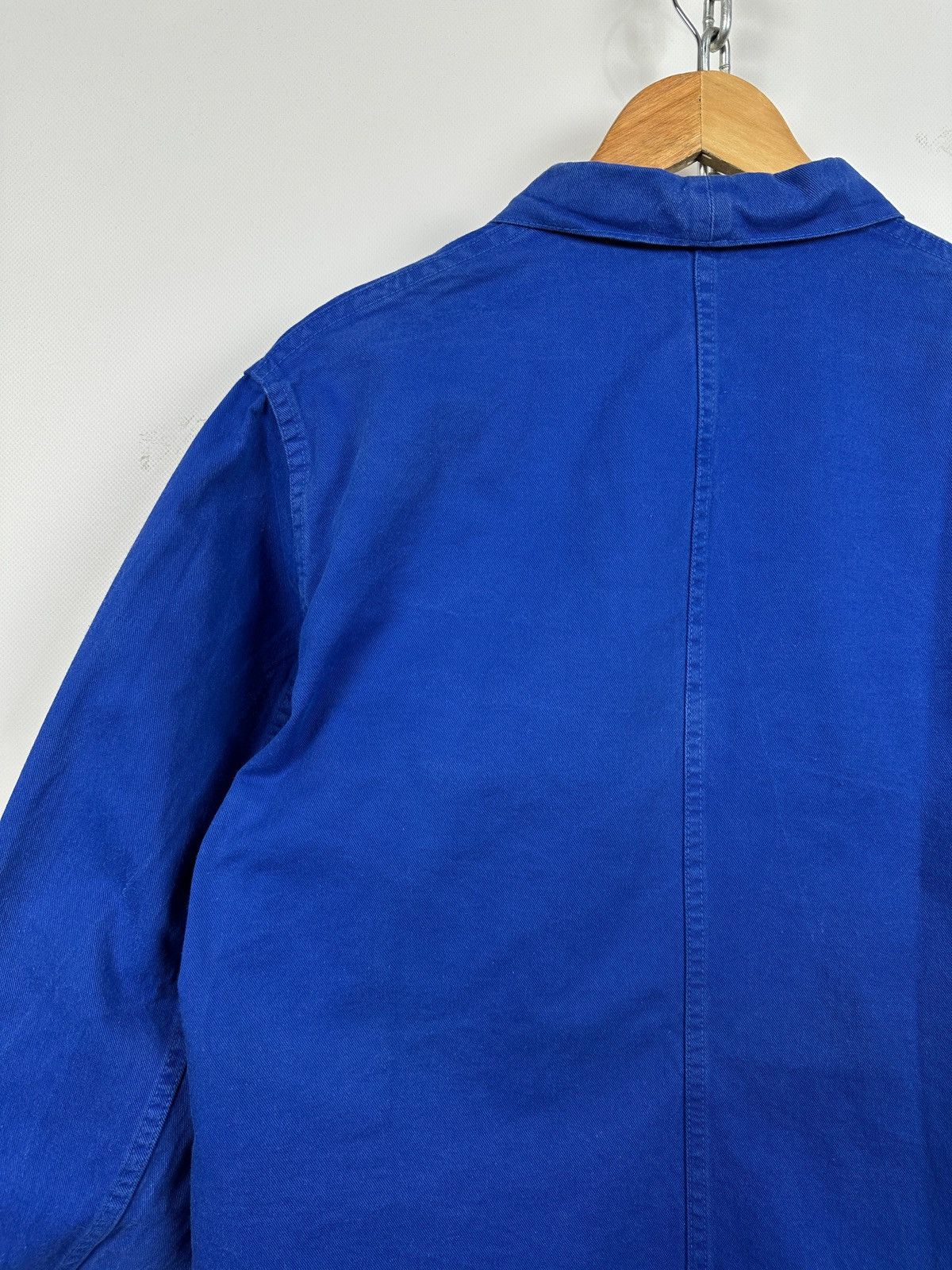 Le Laboureur 80s Vintage Lutteurs French Workwear Sanfor Chore Jacket Size US M / EU 48-50 / 2 - 23 Thumbnail
