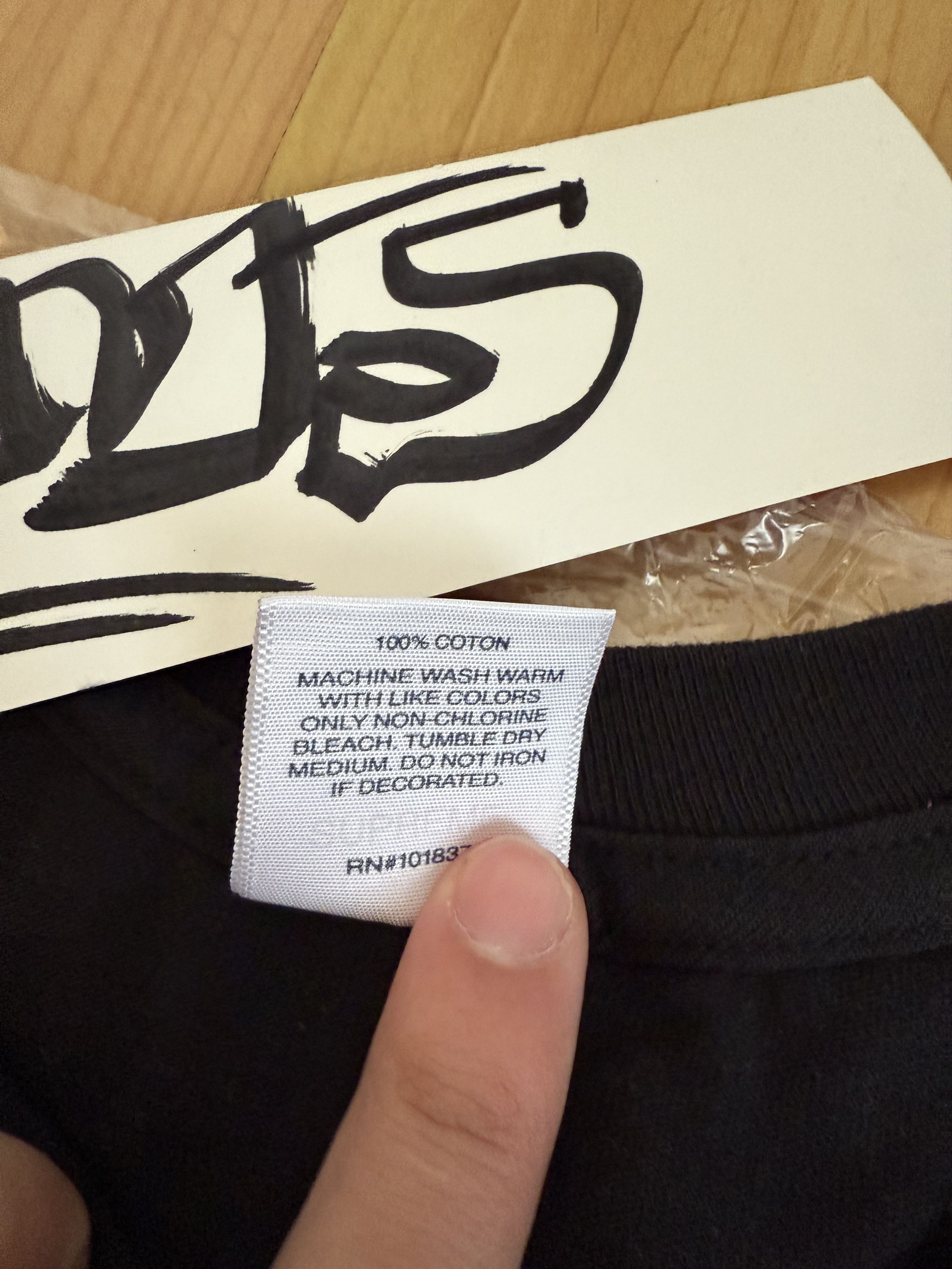 Supreme Wake The World Tee Buju Banton Black Medium Size US M / EU 48-50 / 2 - 3 Thumbnail