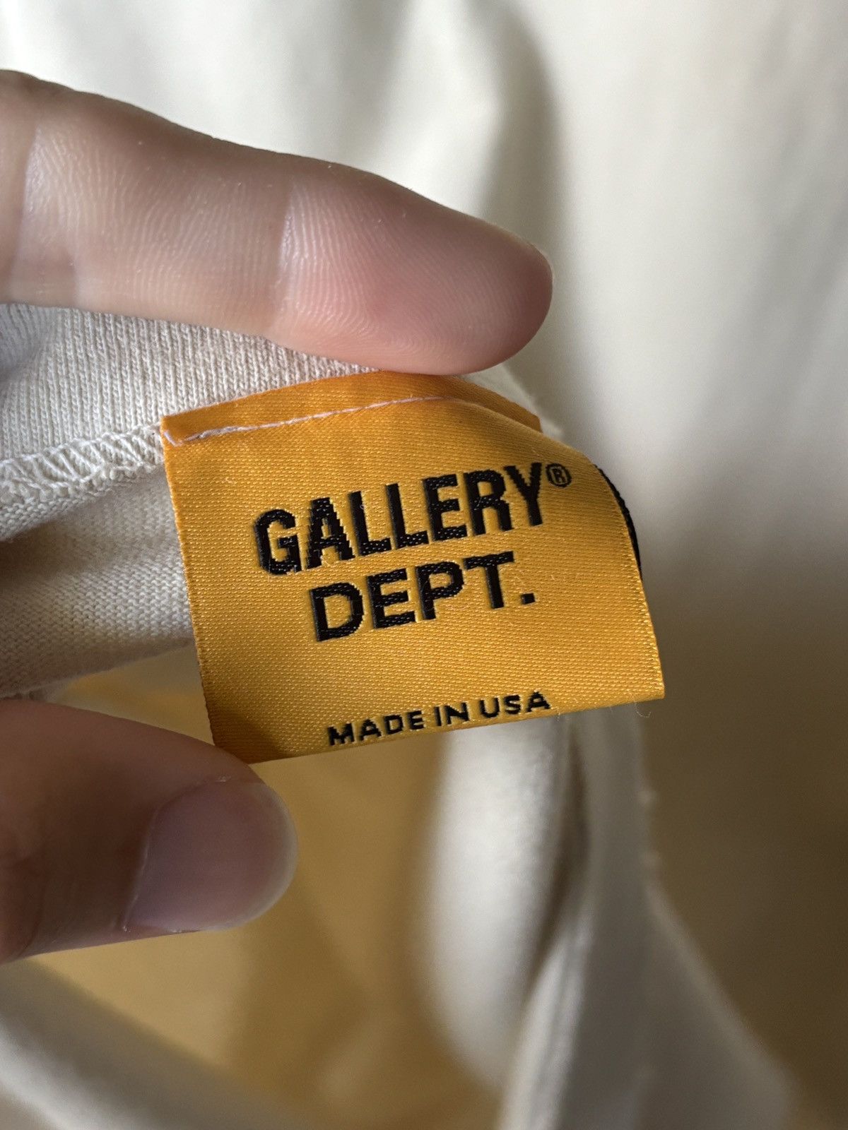 Gallery Dept. GALLERY DEPT - GALLERIES ARE BORING LOGO TEE Size US M / EU 48-50 / 2 - 9 Thumbnail