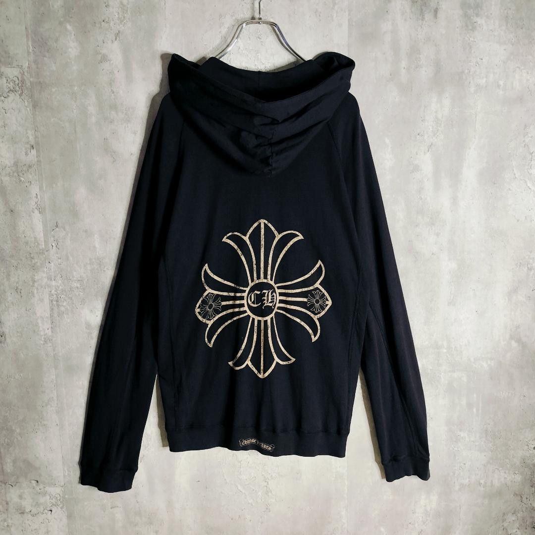 Chrome Hearts Chrome Heart Dagger Red Hoodie Zip | Grailed