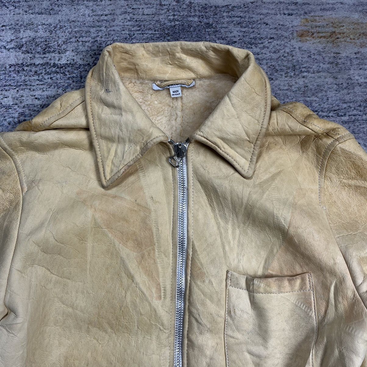 Helmut Lang × Vintage Archive 2000s Helmut Lang shearling leather jacket Size US M / EU 48-50 / 2 - 4 Thumbnail