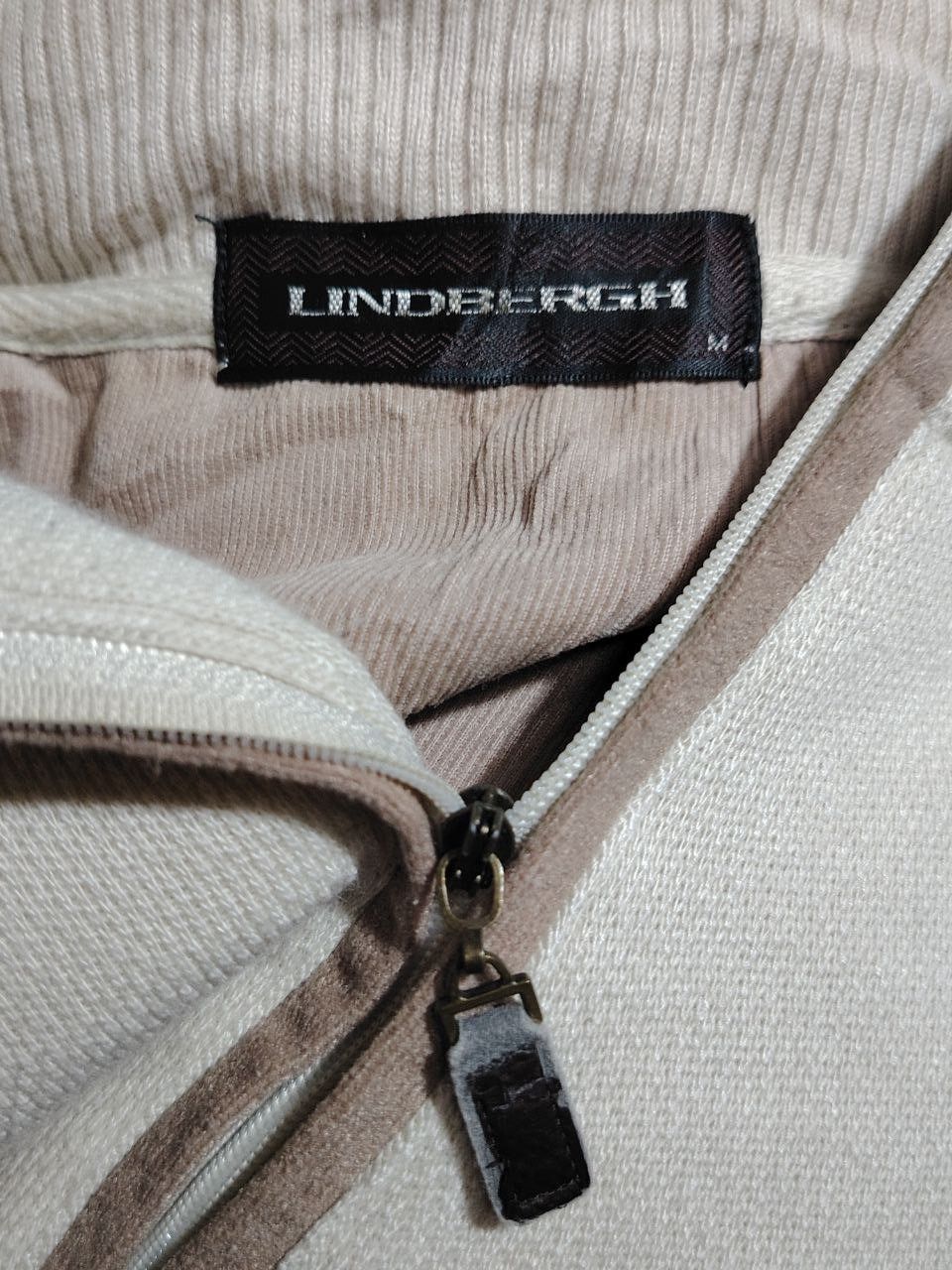 Lindbergh VINTAGE Lindbergh Denmark Patchwork Quarter-Zip Size US M / EU 48-50 / 2 - 4 Thumbnail