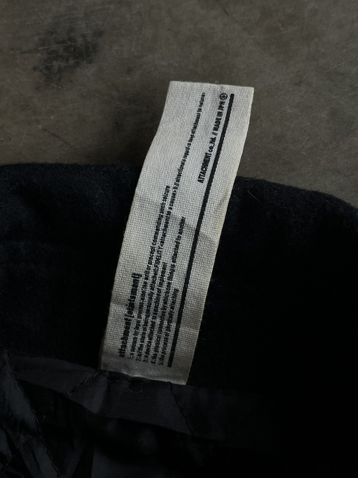 14th Addiction 2000s ATTACHMENT JAPANESE WOOL JACKET BIKERS RAMONES ZIPPER Size US M / EU 48-50 / 2 - 9 Thumbnail