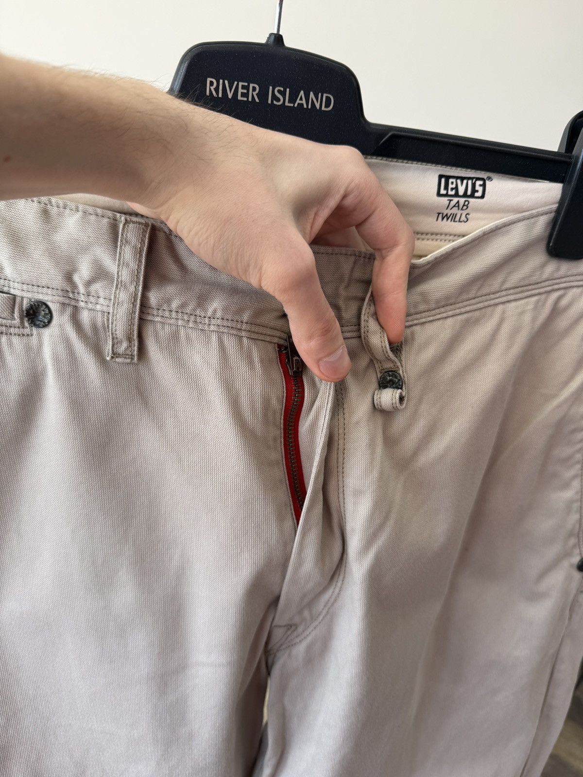 Levi's Vintage Levi’s Tab Twills Beige Chino Pants Size US 36 / EU 52 - 7 Thumbnail