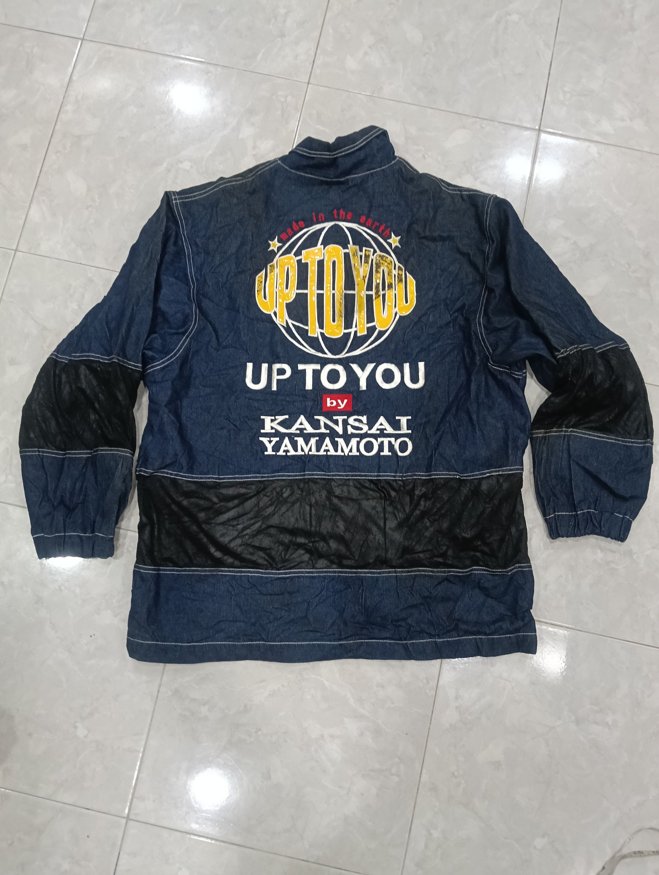 Japanese Brand × Kansai Yamamoto × Yohji Yamamoto Kansai Yamamoto Big Logo Size US XL / EU 56 / 4 - 1 Thumbnail