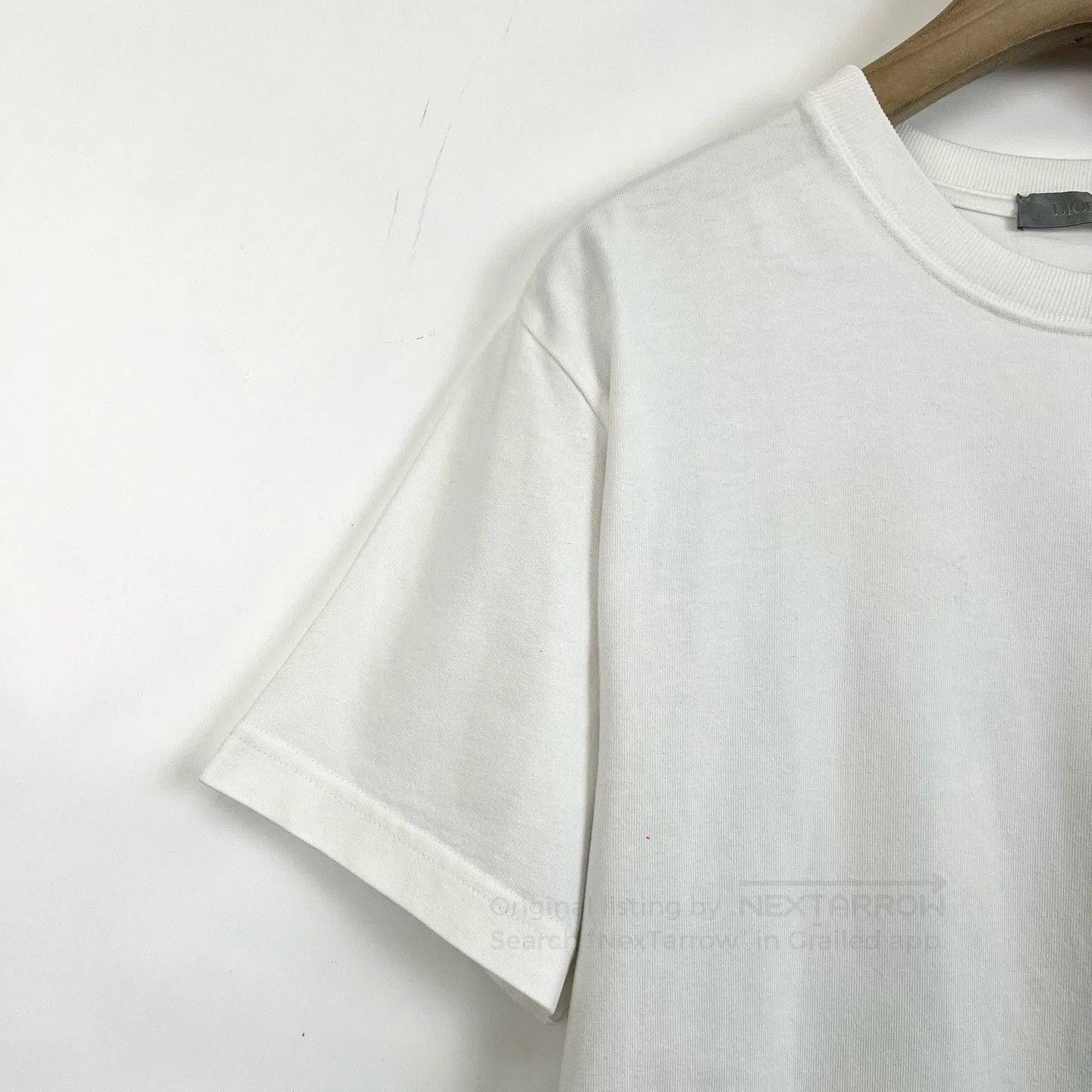 Dior Dior White Embroidered Logo Loose T-shirt. Size S / US 4 / IT 40 - 5 Thumbnail