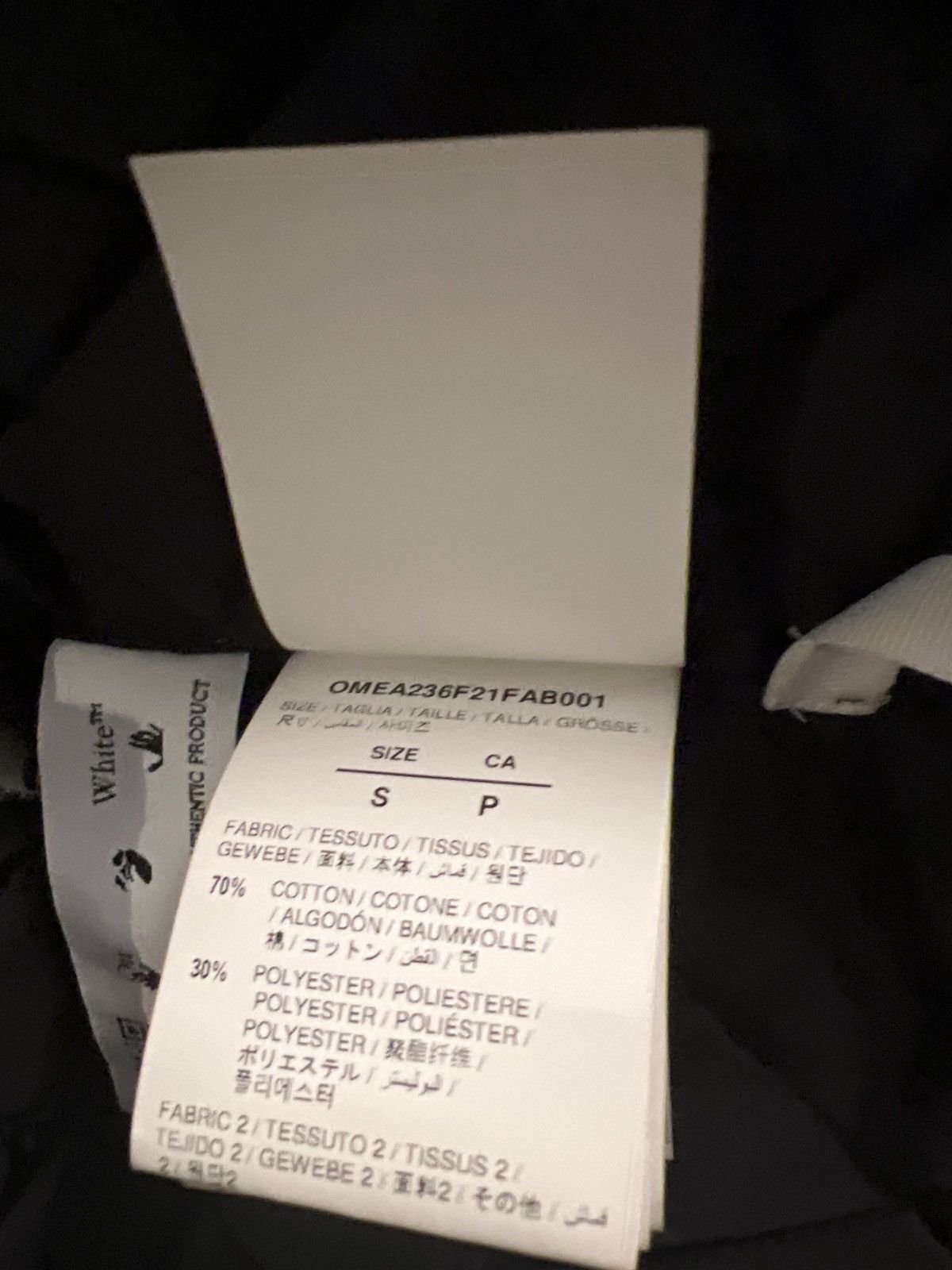 Off-White Off-White Grey/Black Checkered coat Size US L / EU 52-54 / 3 - 6 Thumbnail