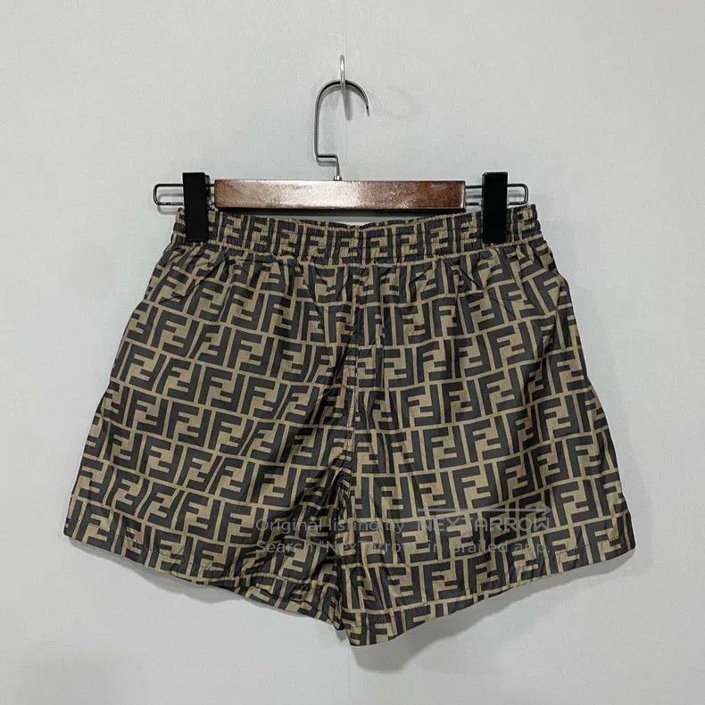 Fendi Fendi Classic Monogram All-over Print Shorts Size US 32 / EU 48 - 3 Thumbnail