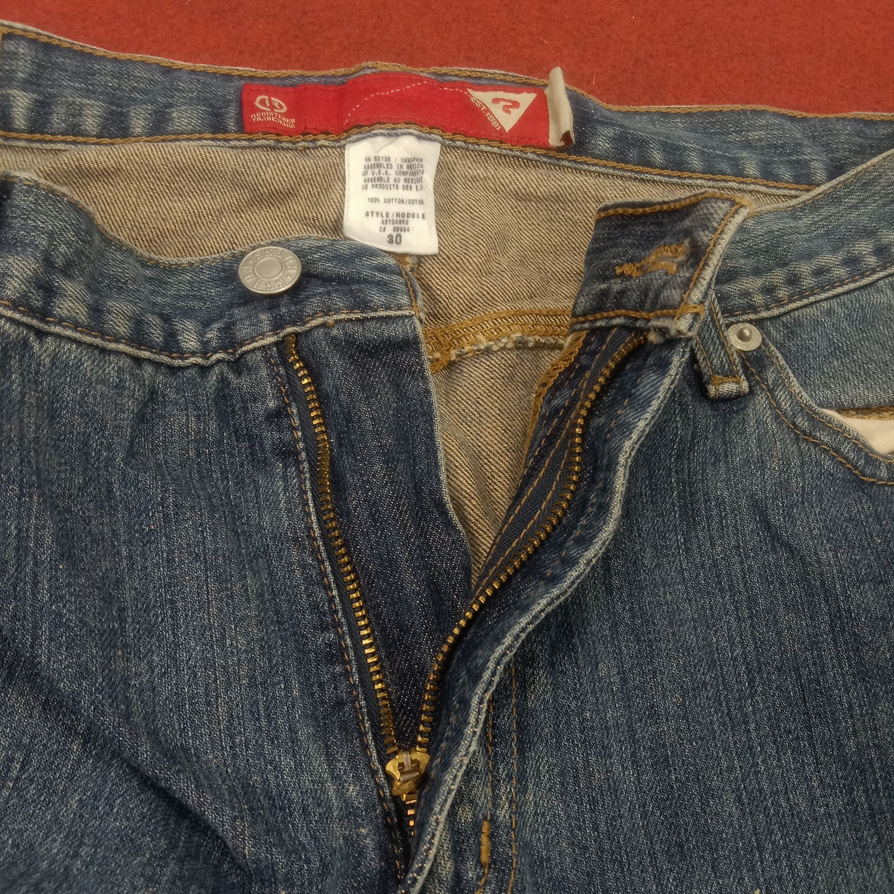 Guess × Vintage Guess Jeans Daily Streetwear Style Size 31" - 12 Thumbnail