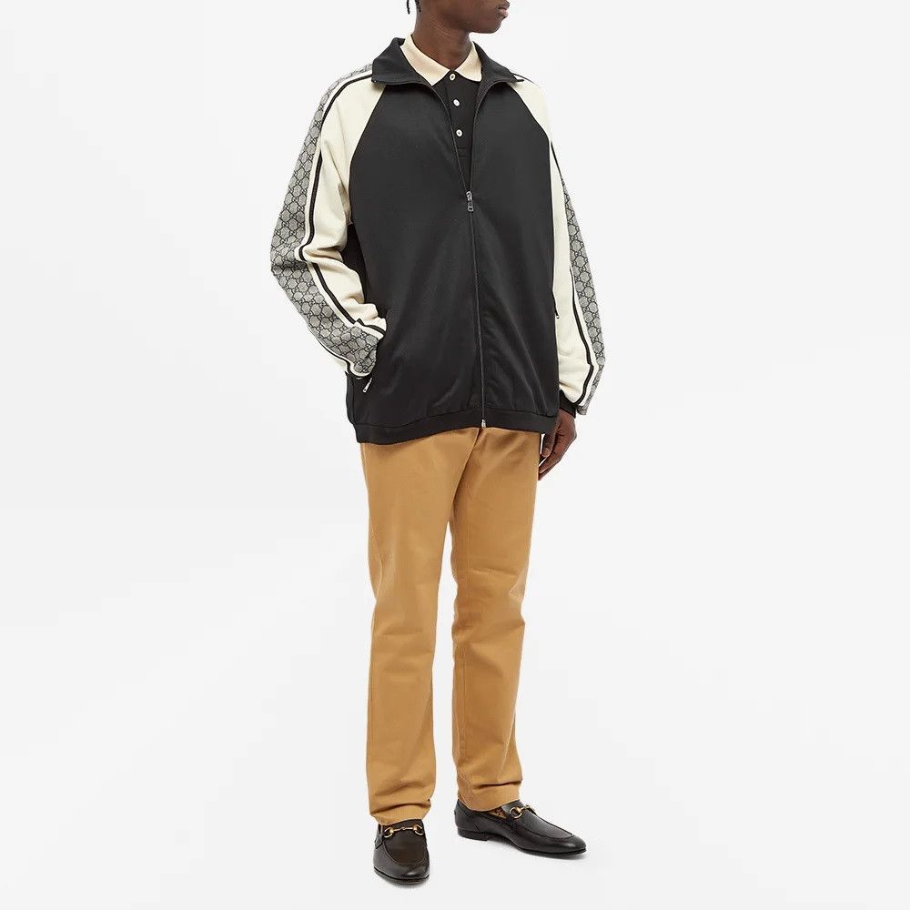 Gucci $1650 Gucci GG Paneled Logo Men's Technical Jersey Jacket Size US L / EU 52-54 / 3 - 6 Thumbnail