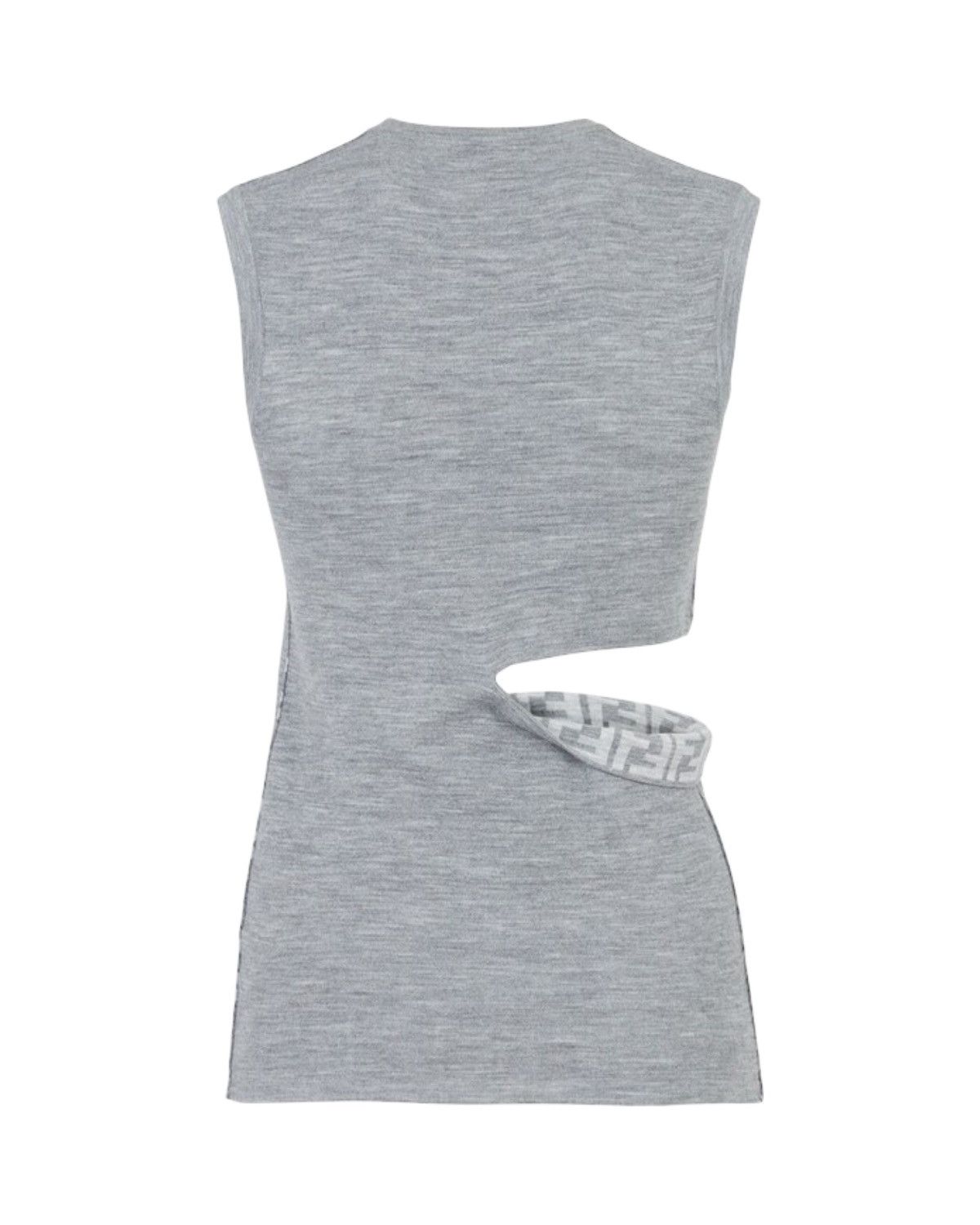 Fendi Fendi FF Monogram Cut-Out Knit Top Size S / US 4 / IT 40 - 5 Thumbnail