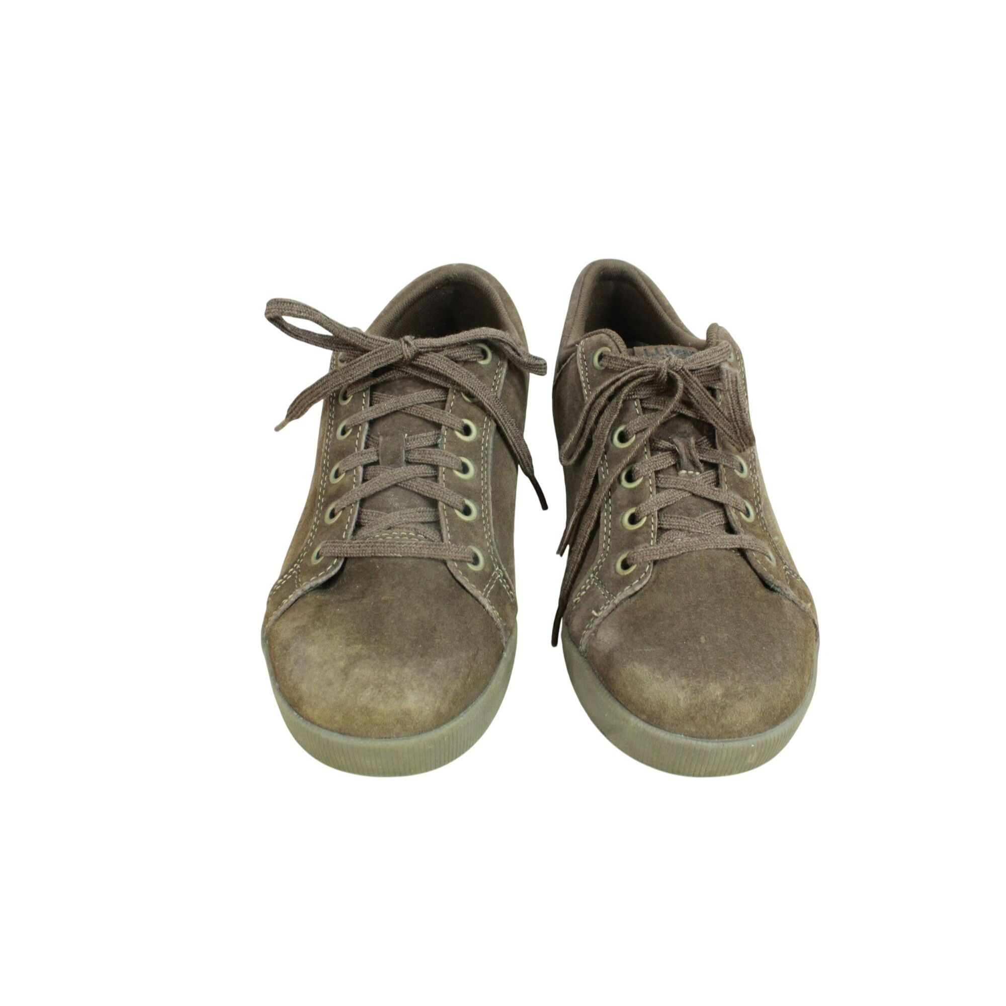 L.L. Bean LL Bean Brown Suede Casual Lace-Up Sneakers Oxford Size US 7.5 / EU 40-41 - 5 Thumbnail
