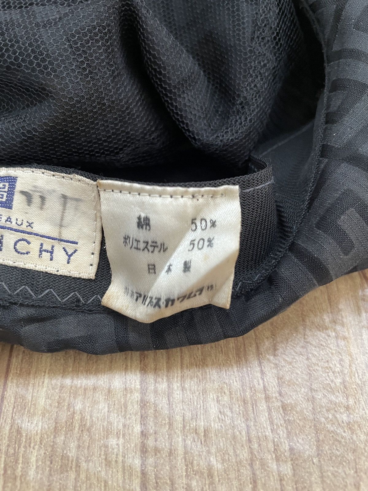 Givenchy Very Rare Vintage Brand Givenchy Monogram Bucket Hat 1990s Size ONE SIZE - 7 Thumbnail