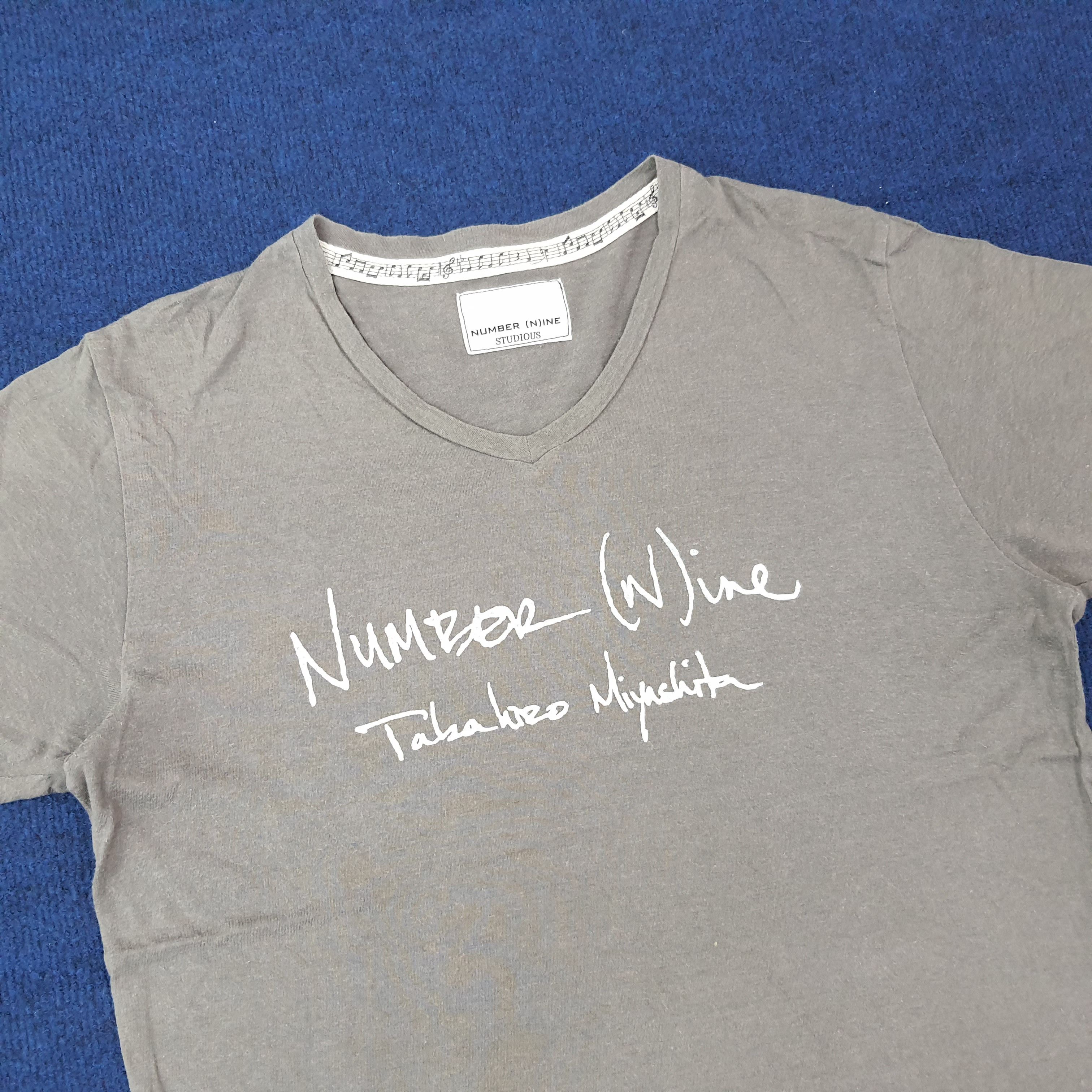 Number (N)ine Vintage Number Nine Studious Japan Streetwear Tshirt C223N61 Size US M / EU 48-50 / 2 - 2 Thumbnail