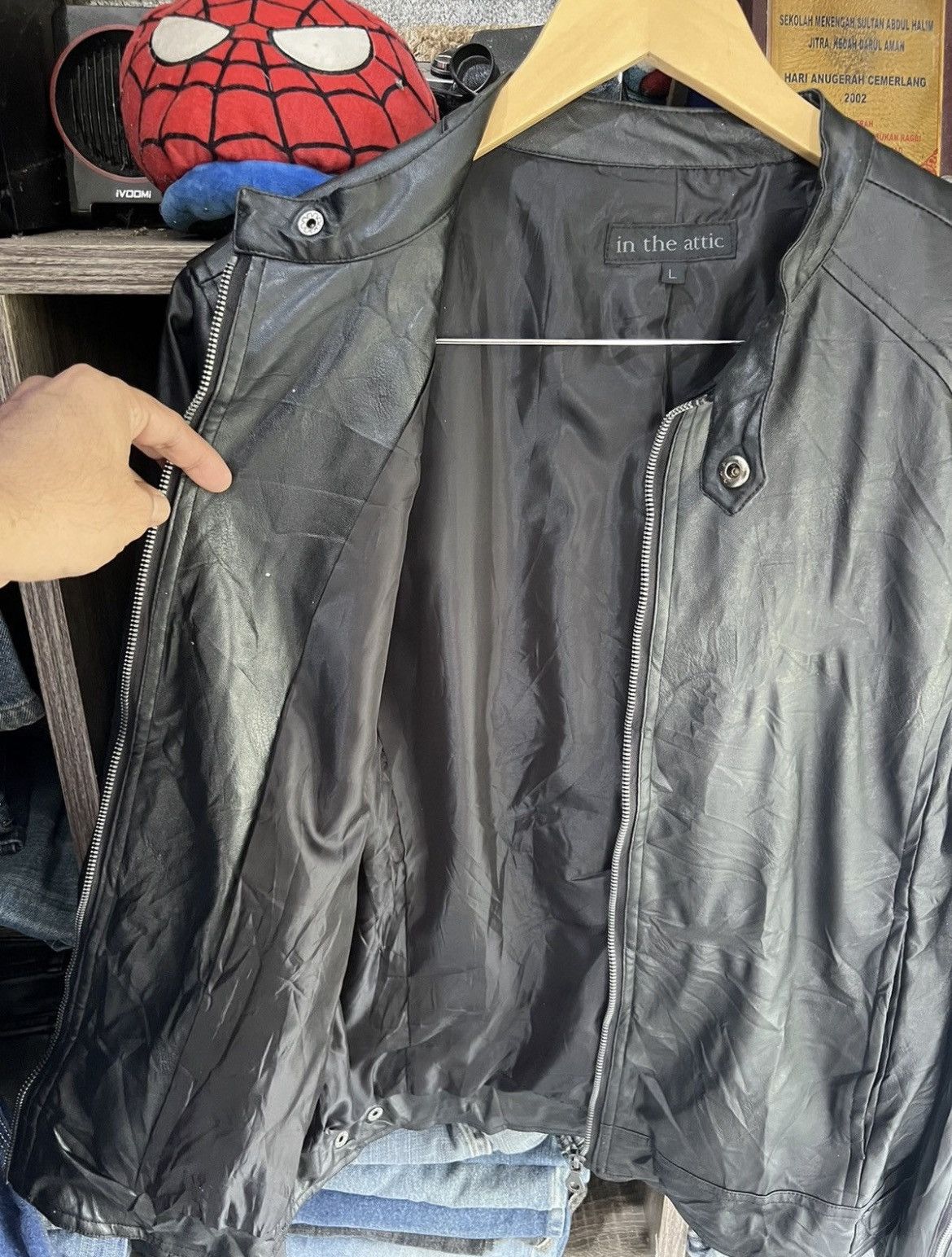 In The Attic 🔥In The Attic Synthetic Leather Jacket Size US S / EU 44-46 / 1 - 9 Thumbnail