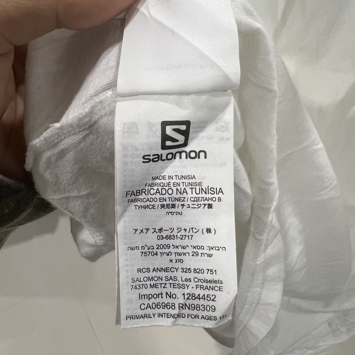 Salomon Salomon Logo T-Shirt Size US L / EU 52-54 / 3 - 6 Thumbnail