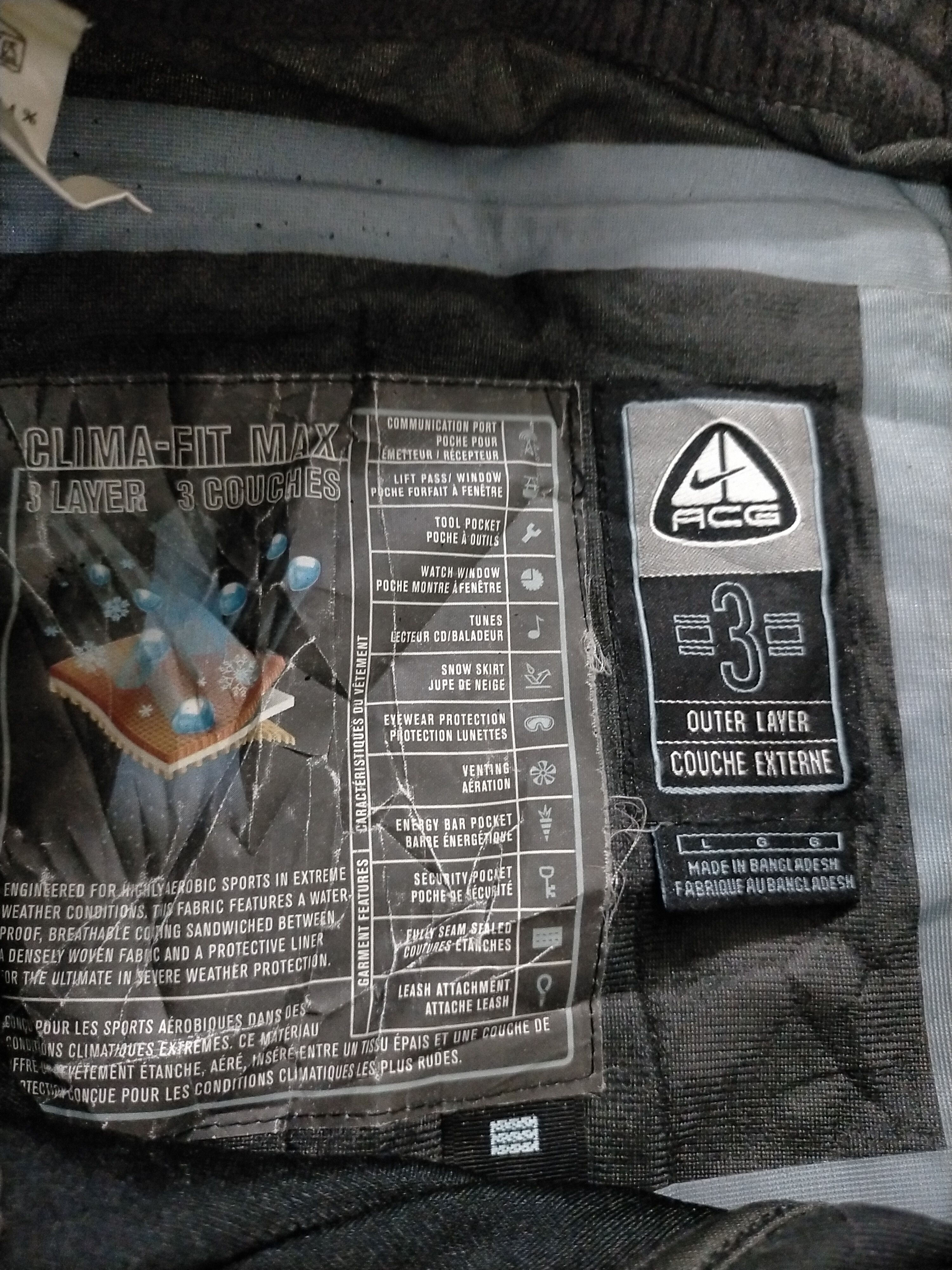 Nike ACG Nike ACG Ski Pants Size US 34 / EU 50 - 11 Thumbnail