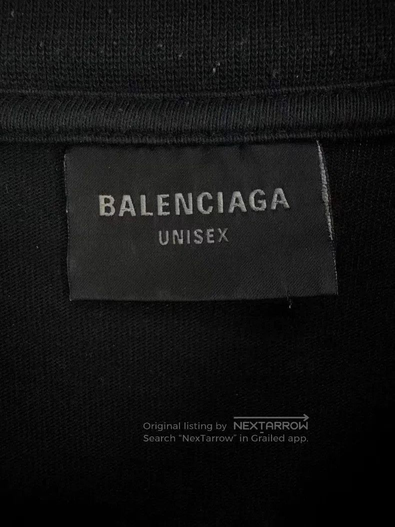 Balenciaga Balenciaga Manchester United Distressed Tee. Size US M / EU 48-50 / 2 - 3 Thumbnail
