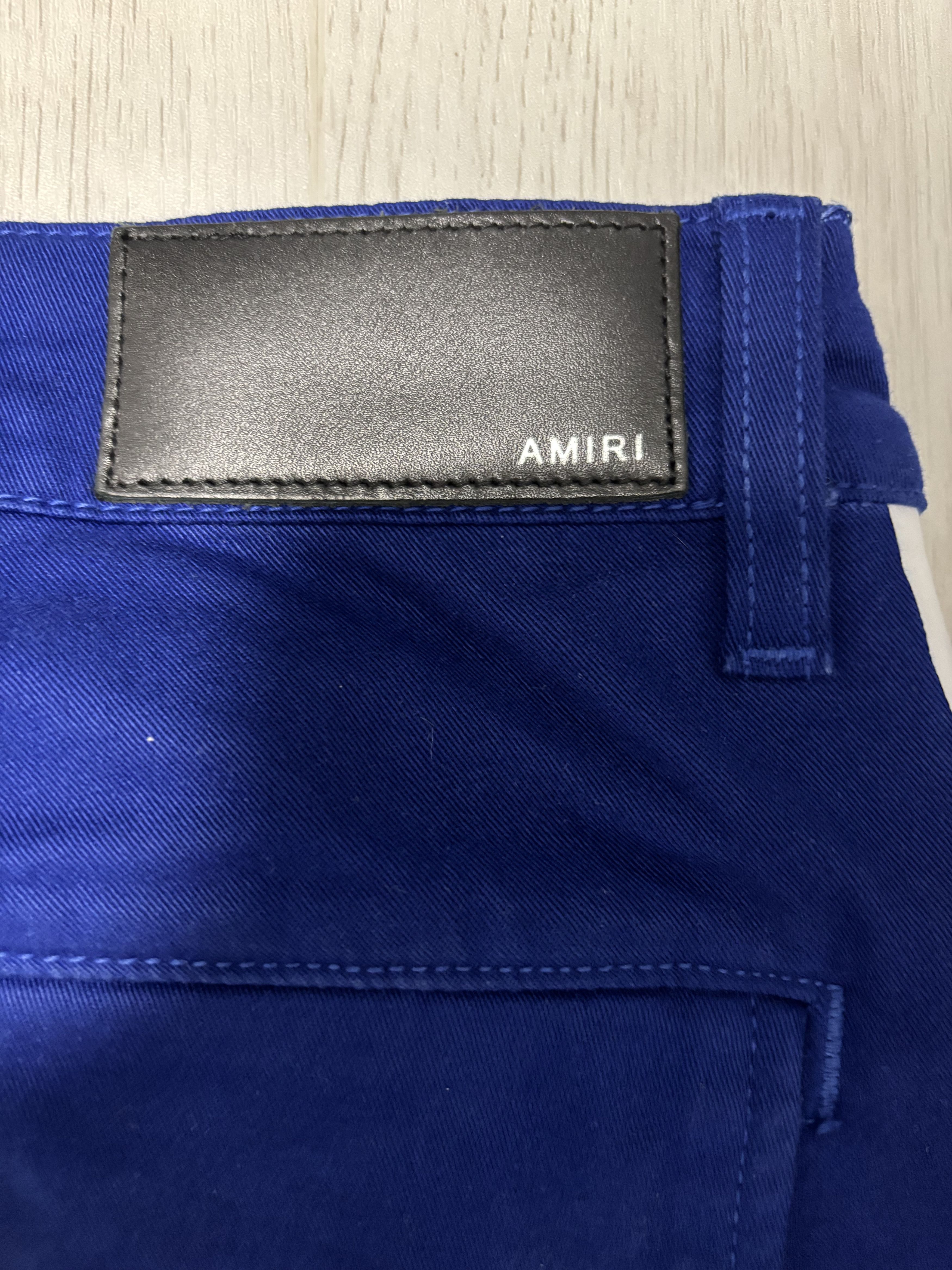 Amiri STEAL! BNWT Amiri Stack Track Cargo - Royal Blue - Size 29 Size US 29 - 11 Thumbnail