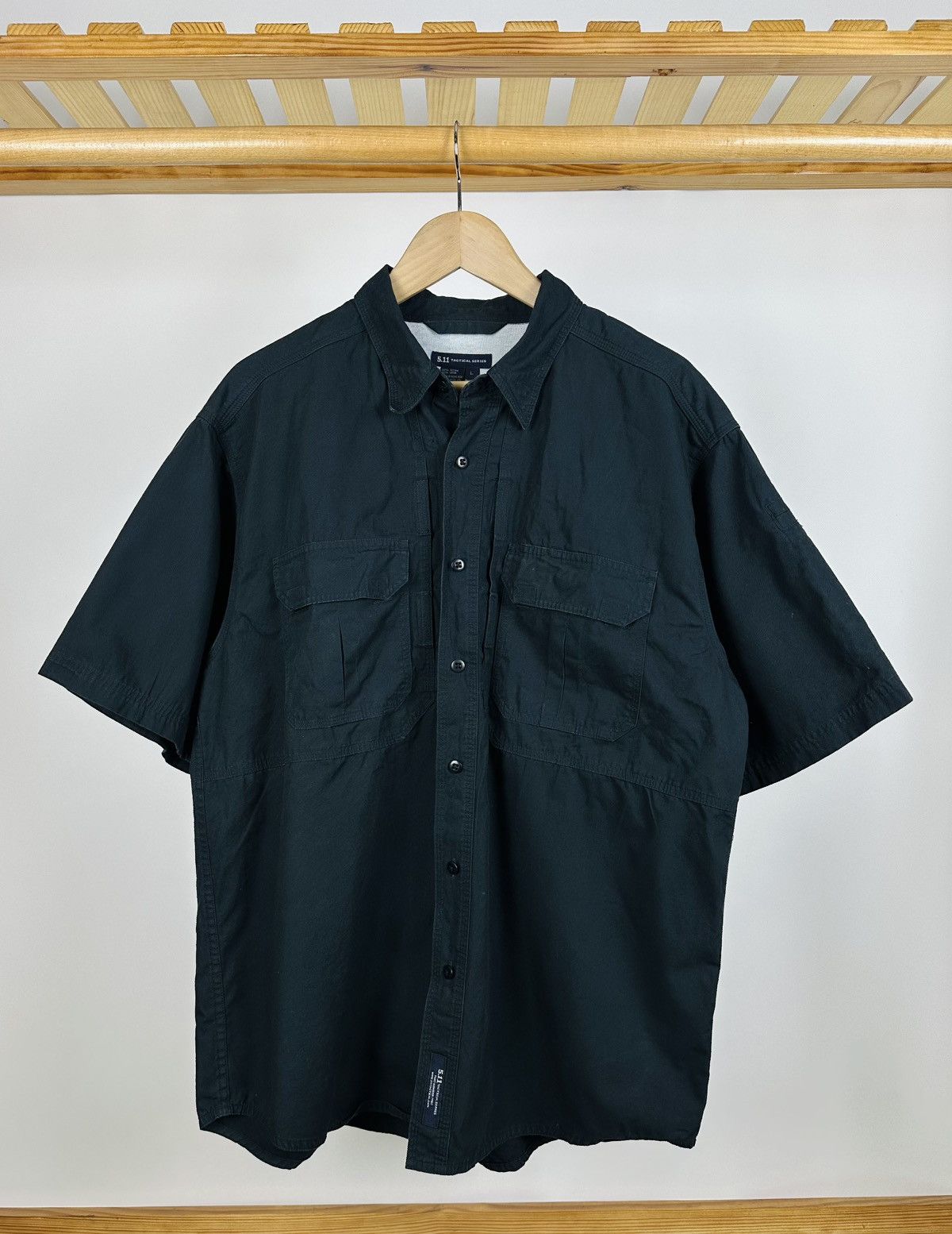 5.11 × Vintage Vintage 5.11 Tactical Uniform Cotton Button Shirt Size US L / EU 52-54 / 3 - 1 Thumbnail