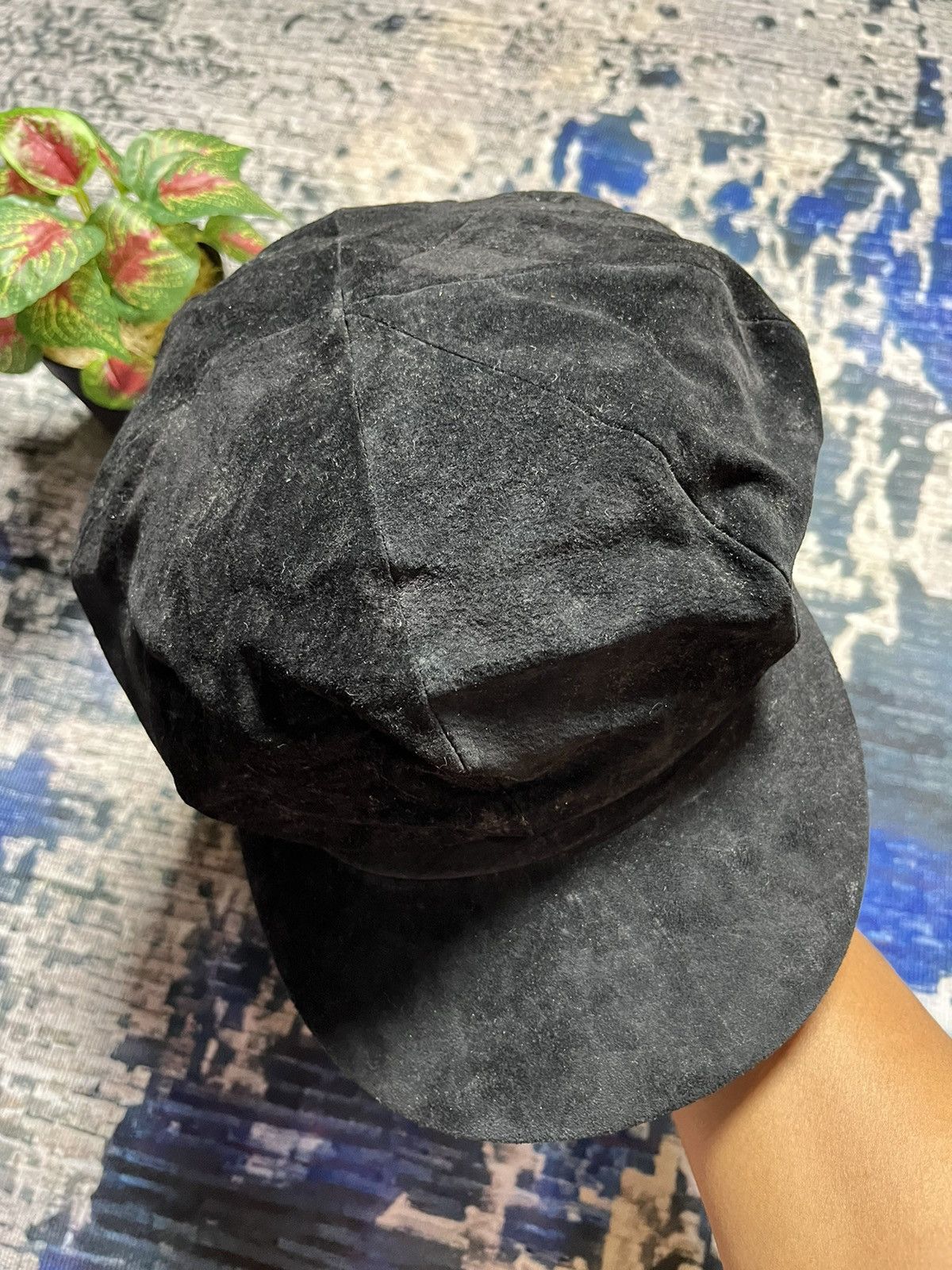 CA4LA × Japanese Brand × Vintage 🔥Vintage Ca4la Leather Hats Full Cap Japan 🇯🇵 Size ONE SIZE - 3 Thumbnail