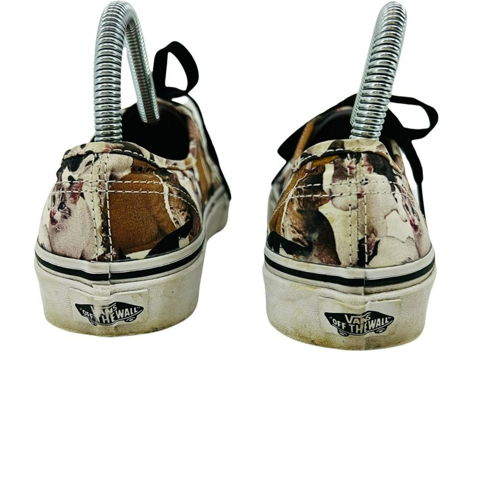 Vans Vans ASPCA Cat Printed Canvas Mens 4.5 Womens 6 Low Top Size US 6 / IT 36 - 6 Thumbnail