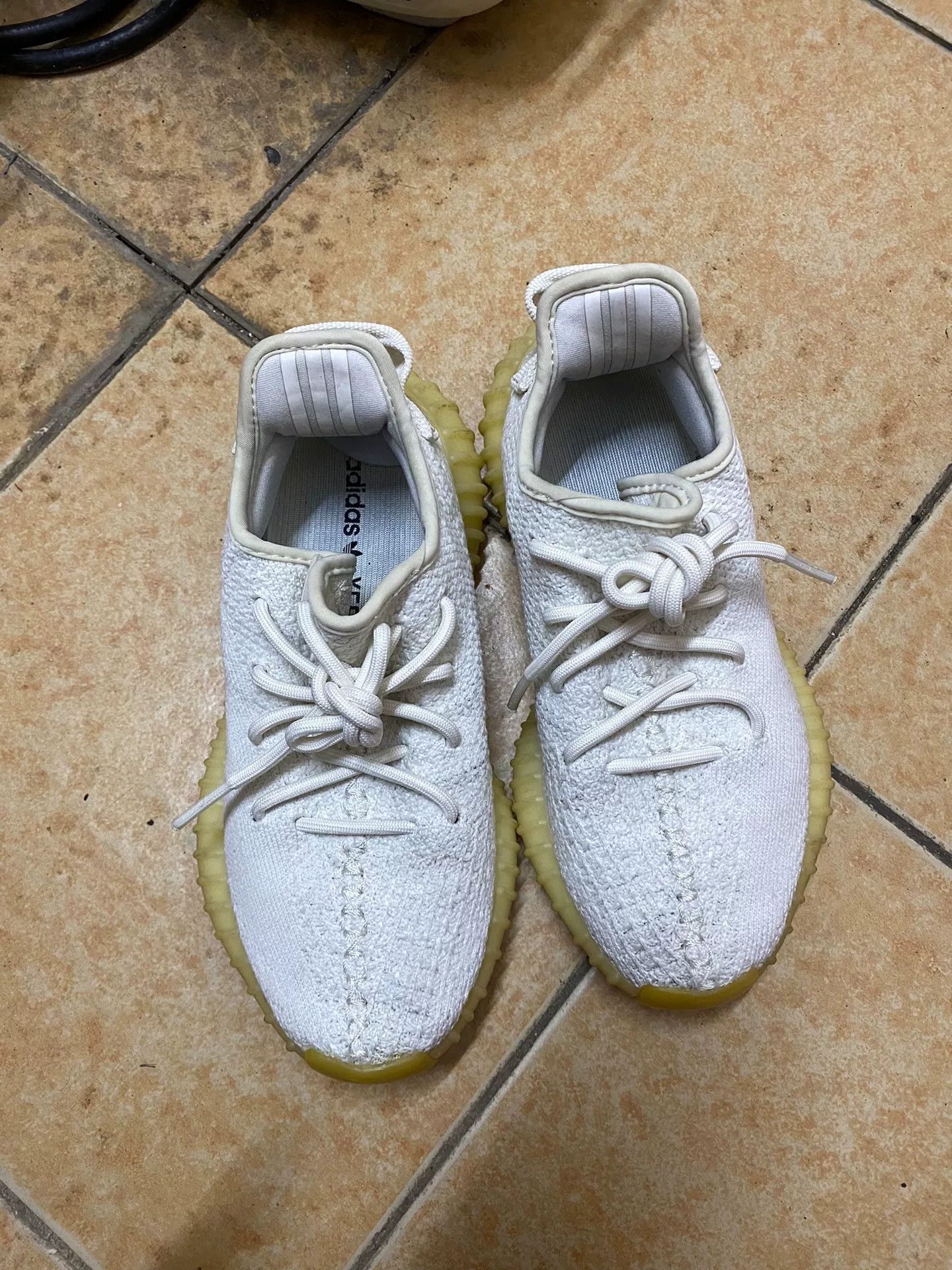 Adidas Adidas YEEZY350 White Lowtop Sneakers 36 Men Size US 5 / EU 37 - 1 Thumbnail