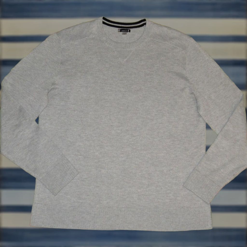 Smartwool SMARTWOOL Grey Wool Blend Sparwood Crewneck Sweater Large Size US L / EU 52-54 / 3 - 1 Thumbnail
